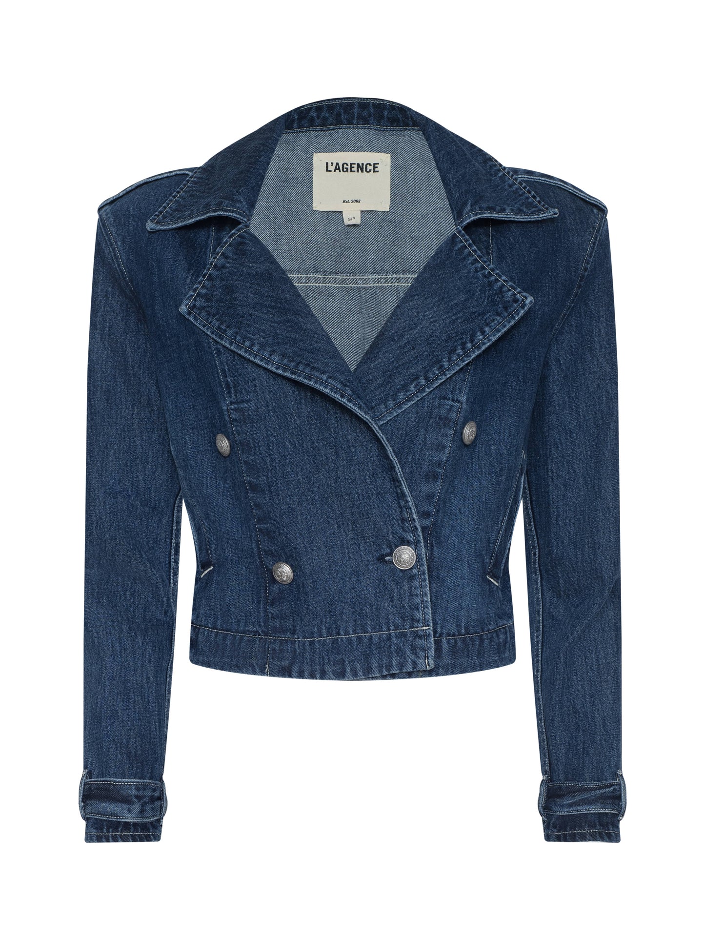 Maddox Denim Trench Coat