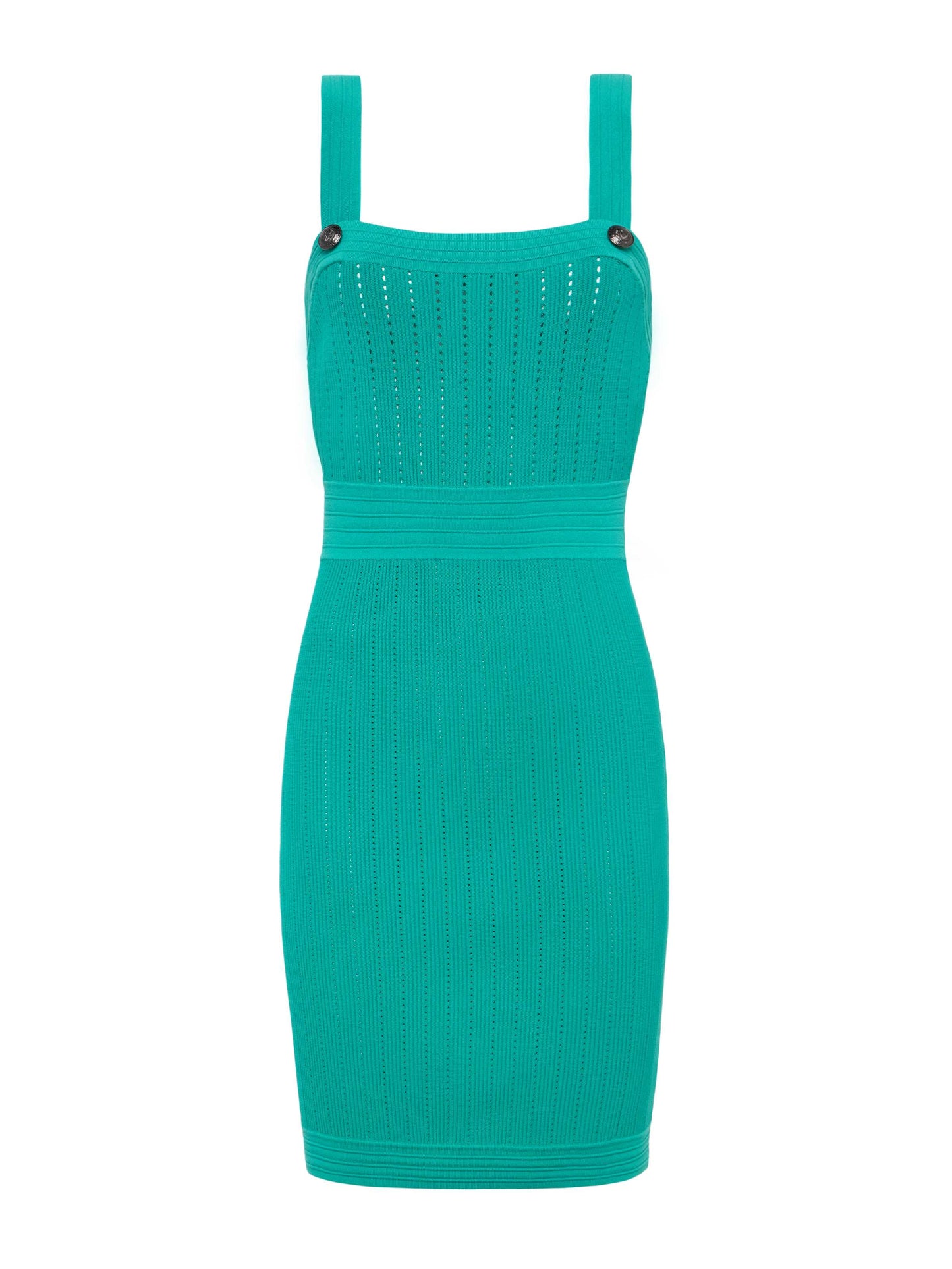 Rehannin Pointelle Knit Dress