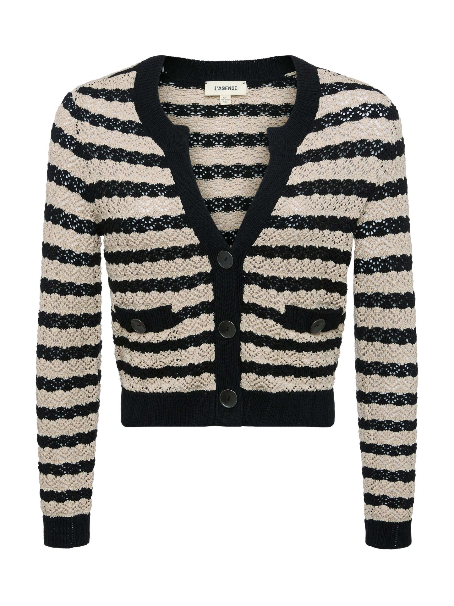 Orla Pointelle Knit Cardigan
