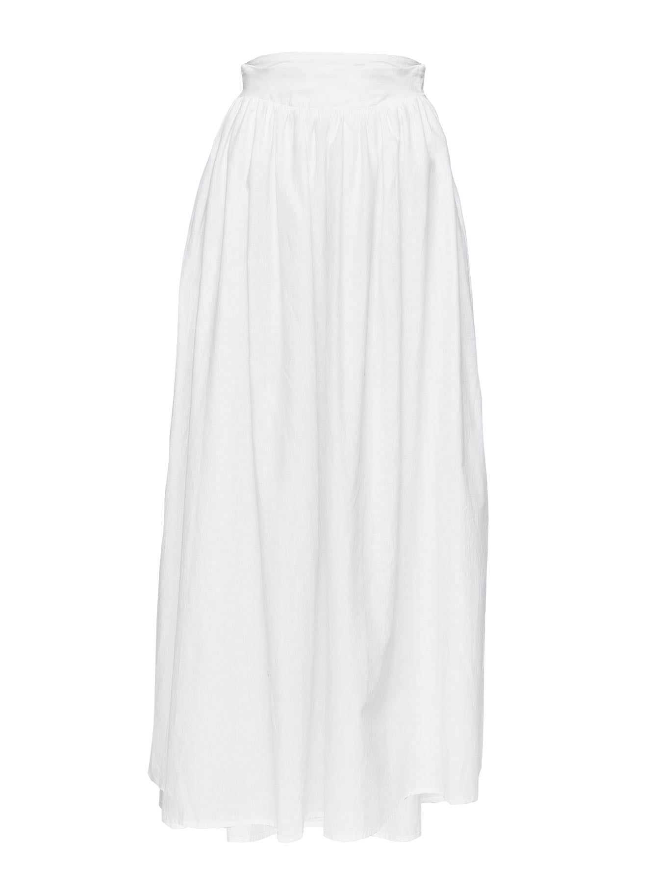 Valerio Maxi Skirt White