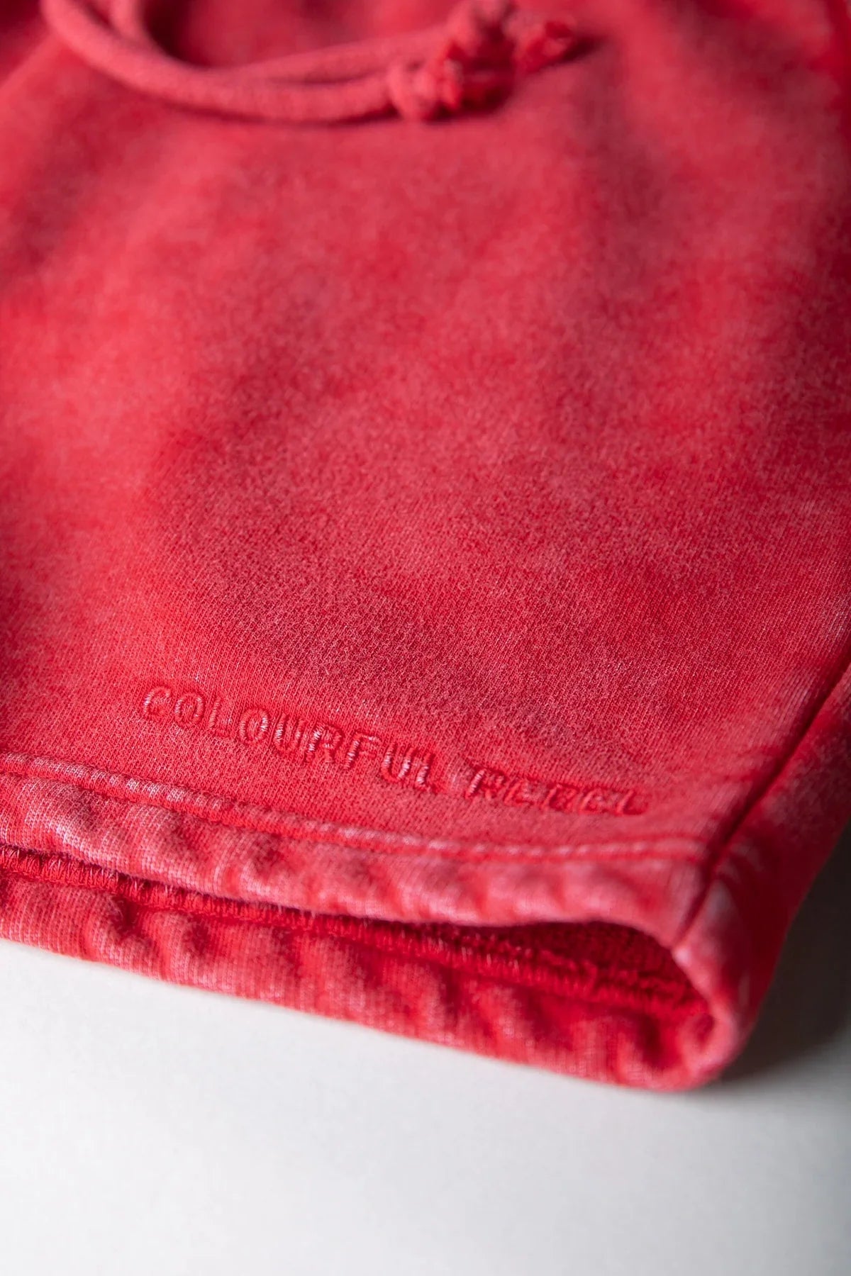 Uni Logo Sweat Short - Racing Red