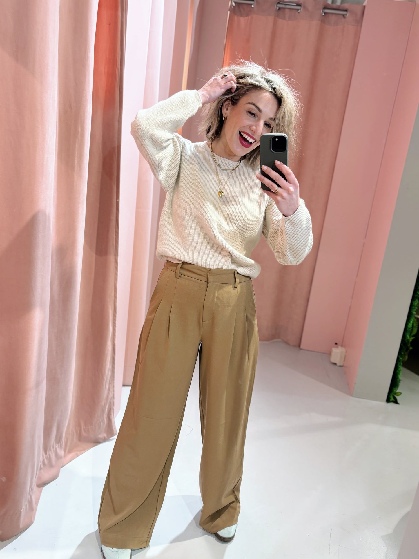 MSCHHenrika HW Pants - Ermine