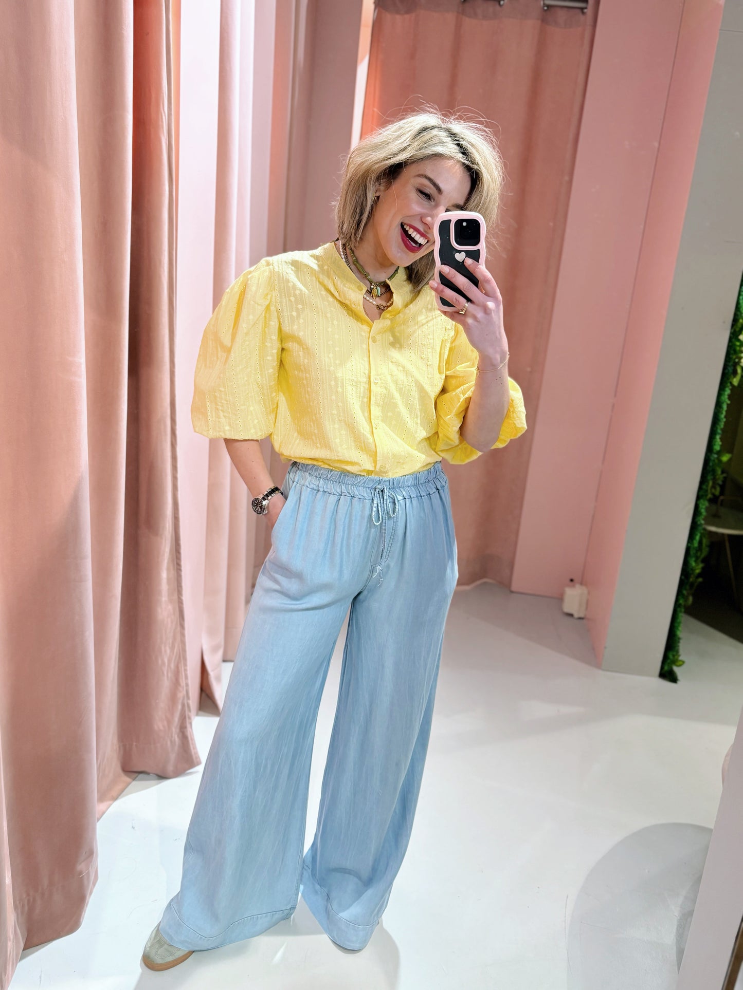 Hinde Pants - Licht Blauw