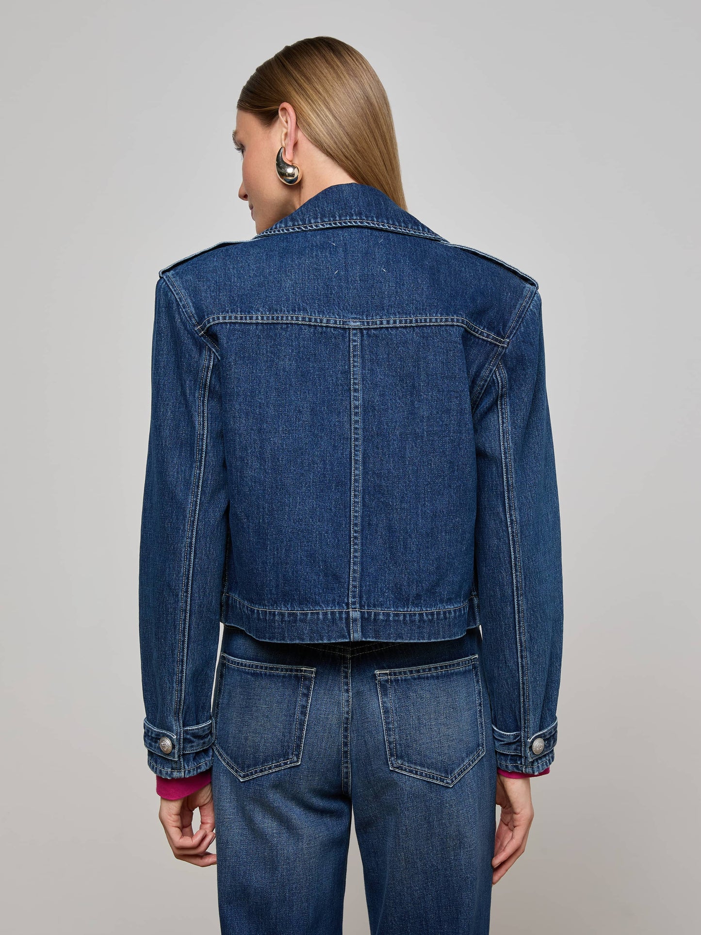 Maddox Denim Trench Coat