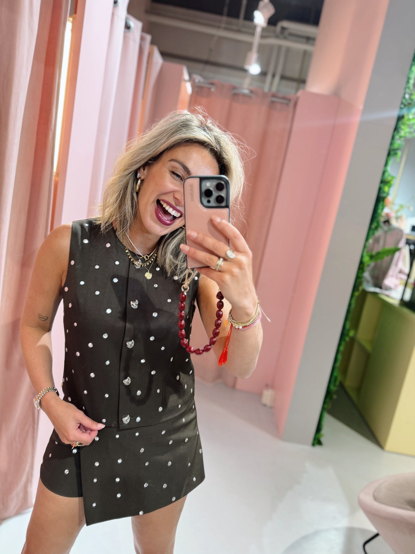 Clarise Skort - Bruin