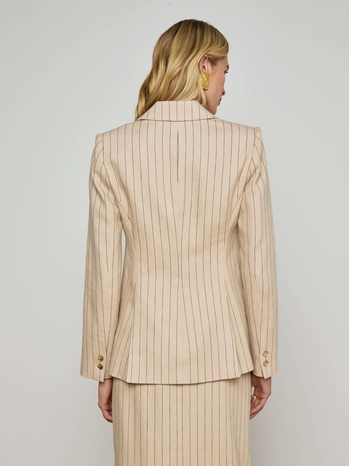 Chamberlain Pinstriped Blazer