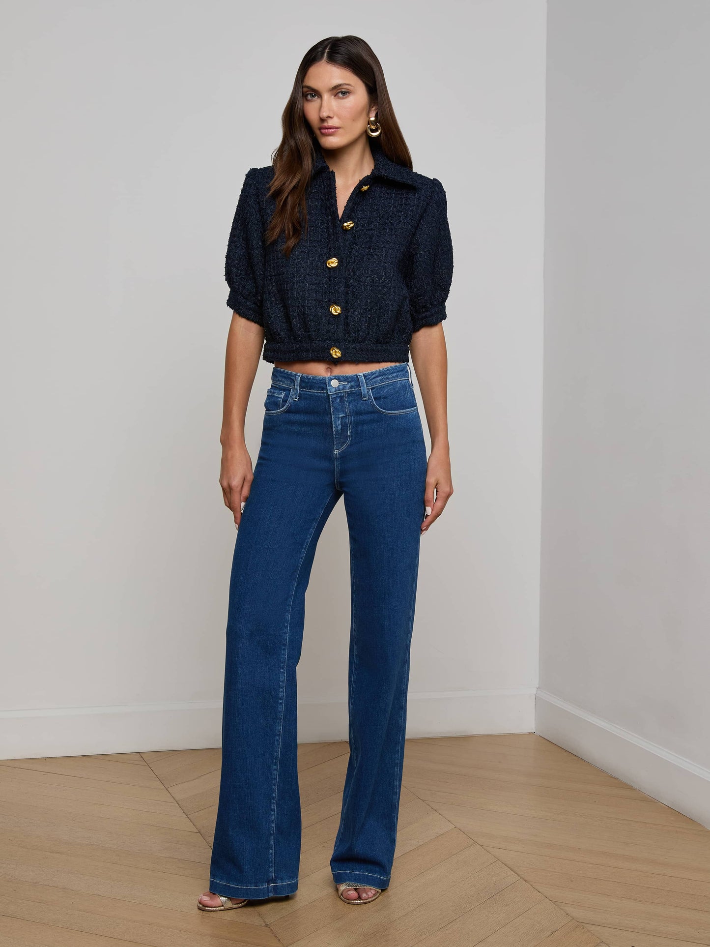 Cove Cropped Tweed Jacket