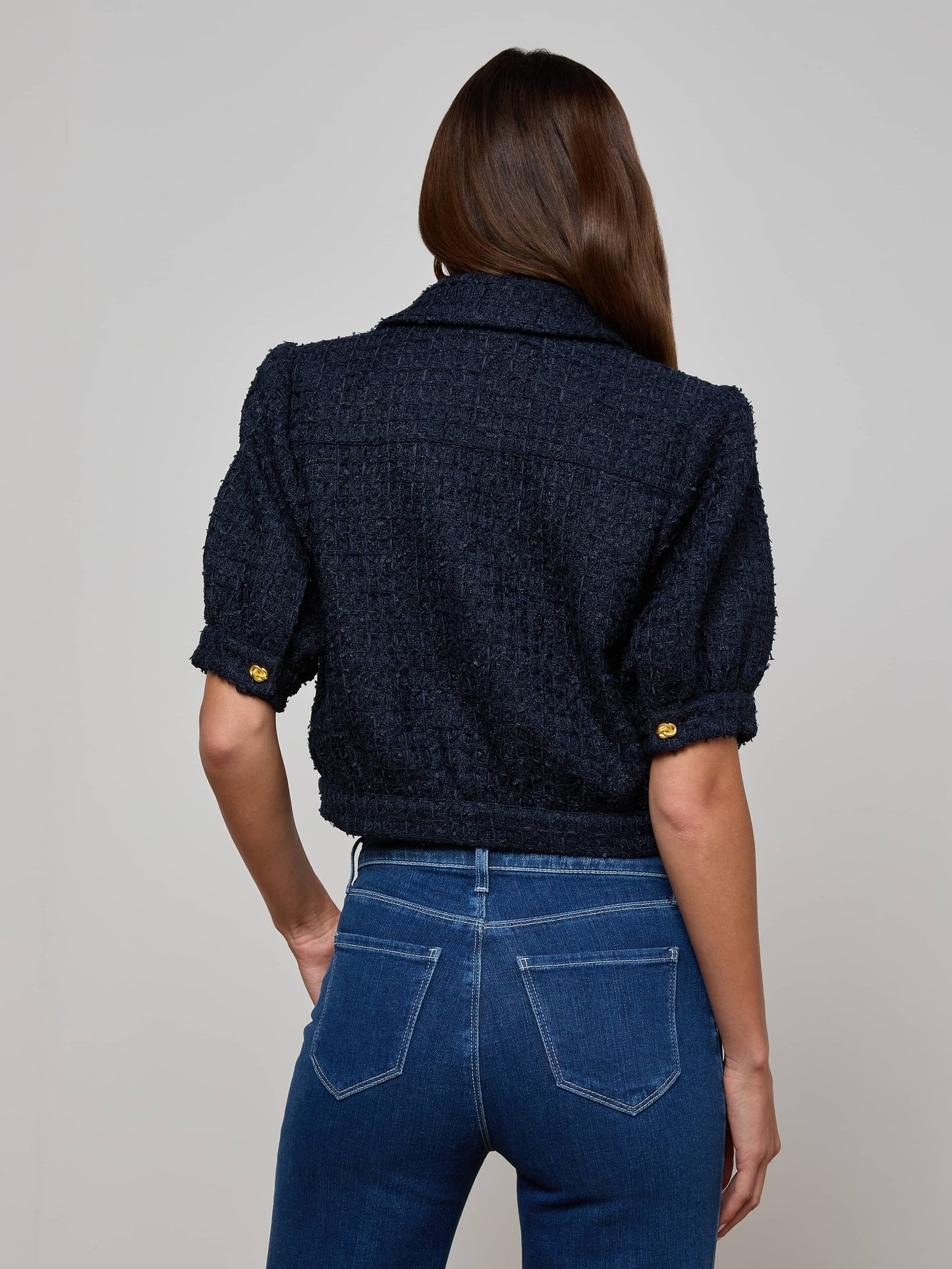 Cove Cropped Tweed Jacket