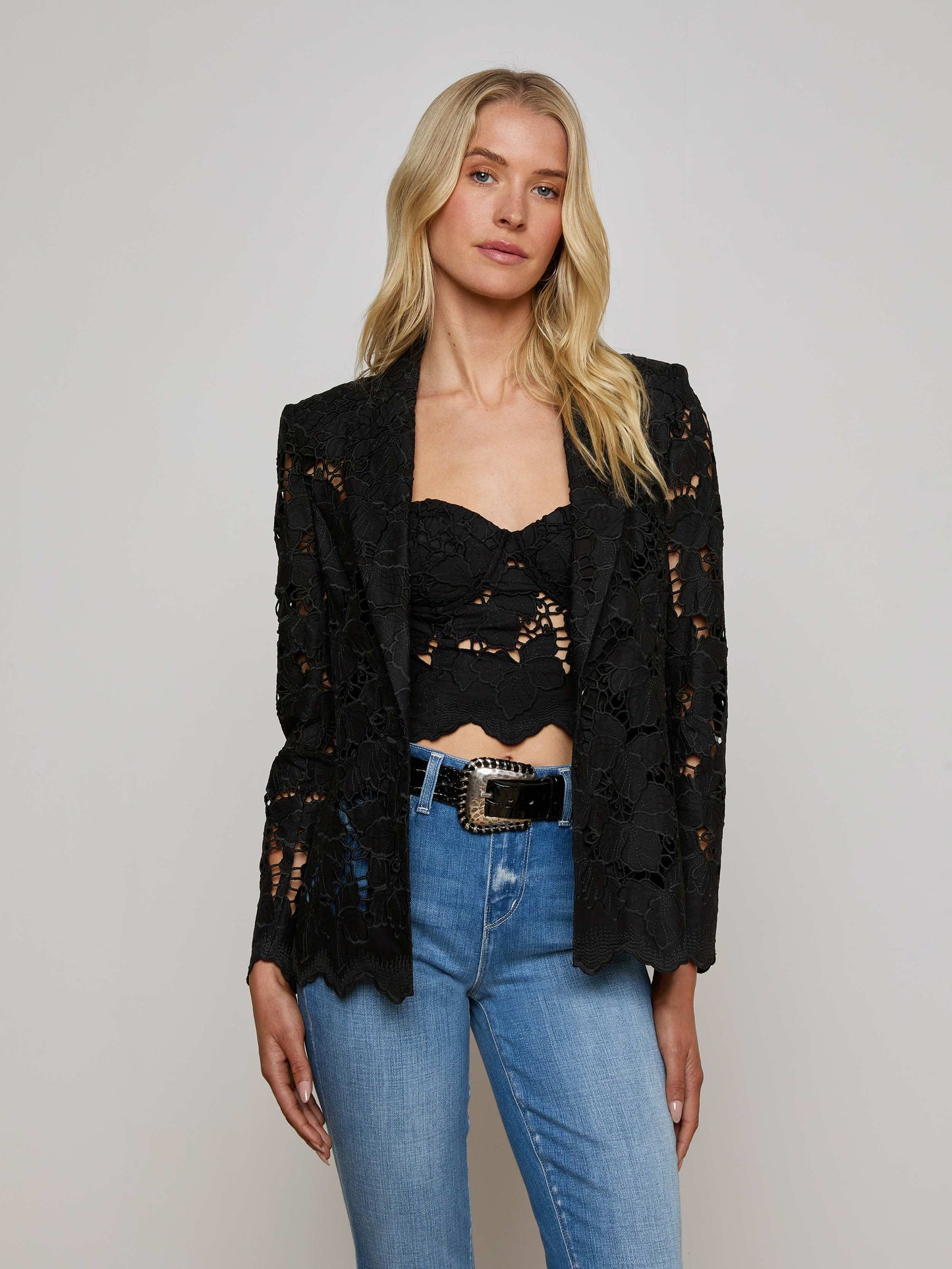 Clementine Lace Blazer