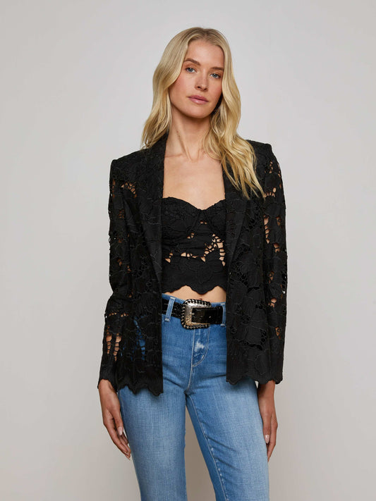 Clementine Lace Blazer