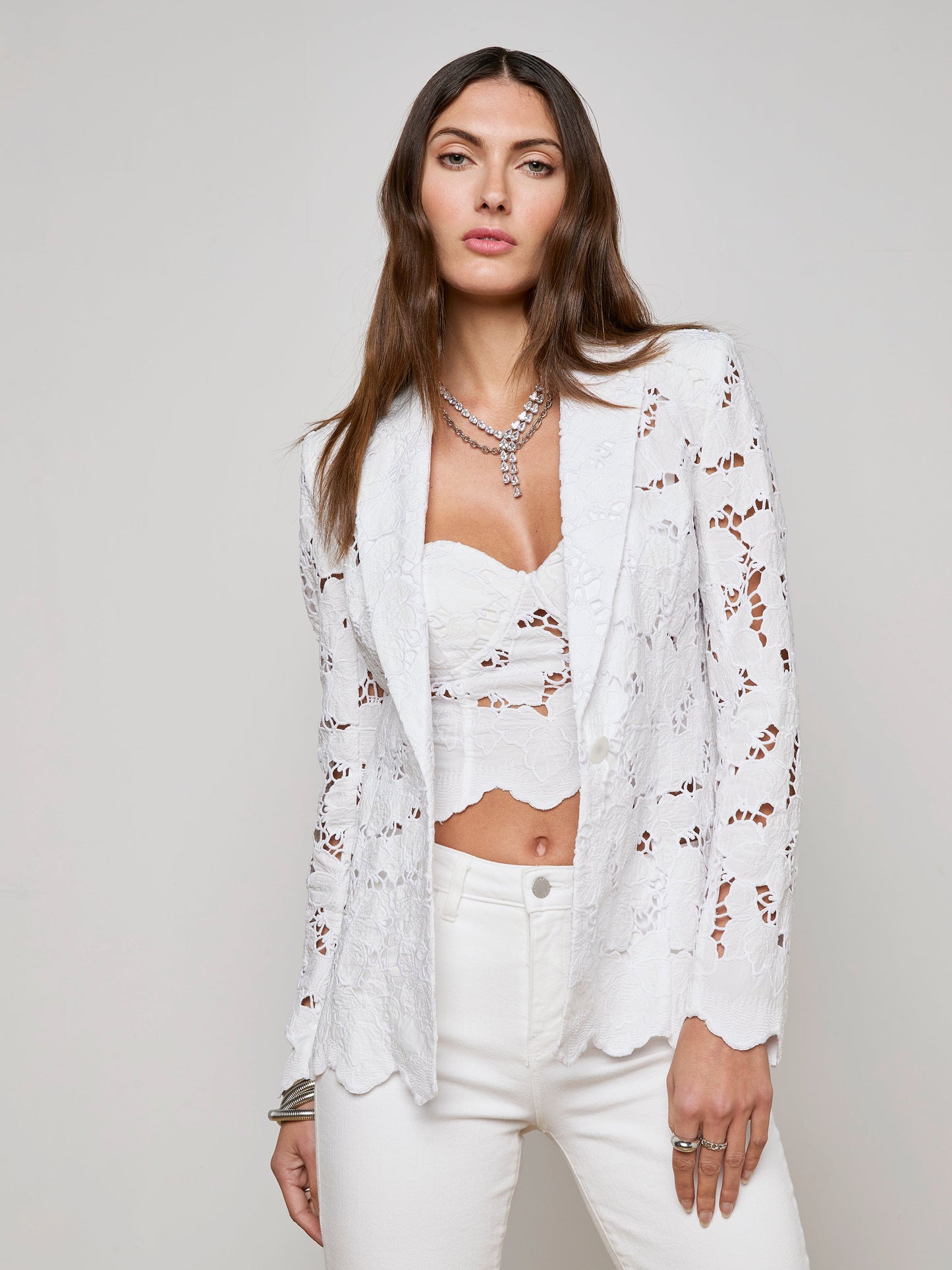 Clementine Lace Blazer