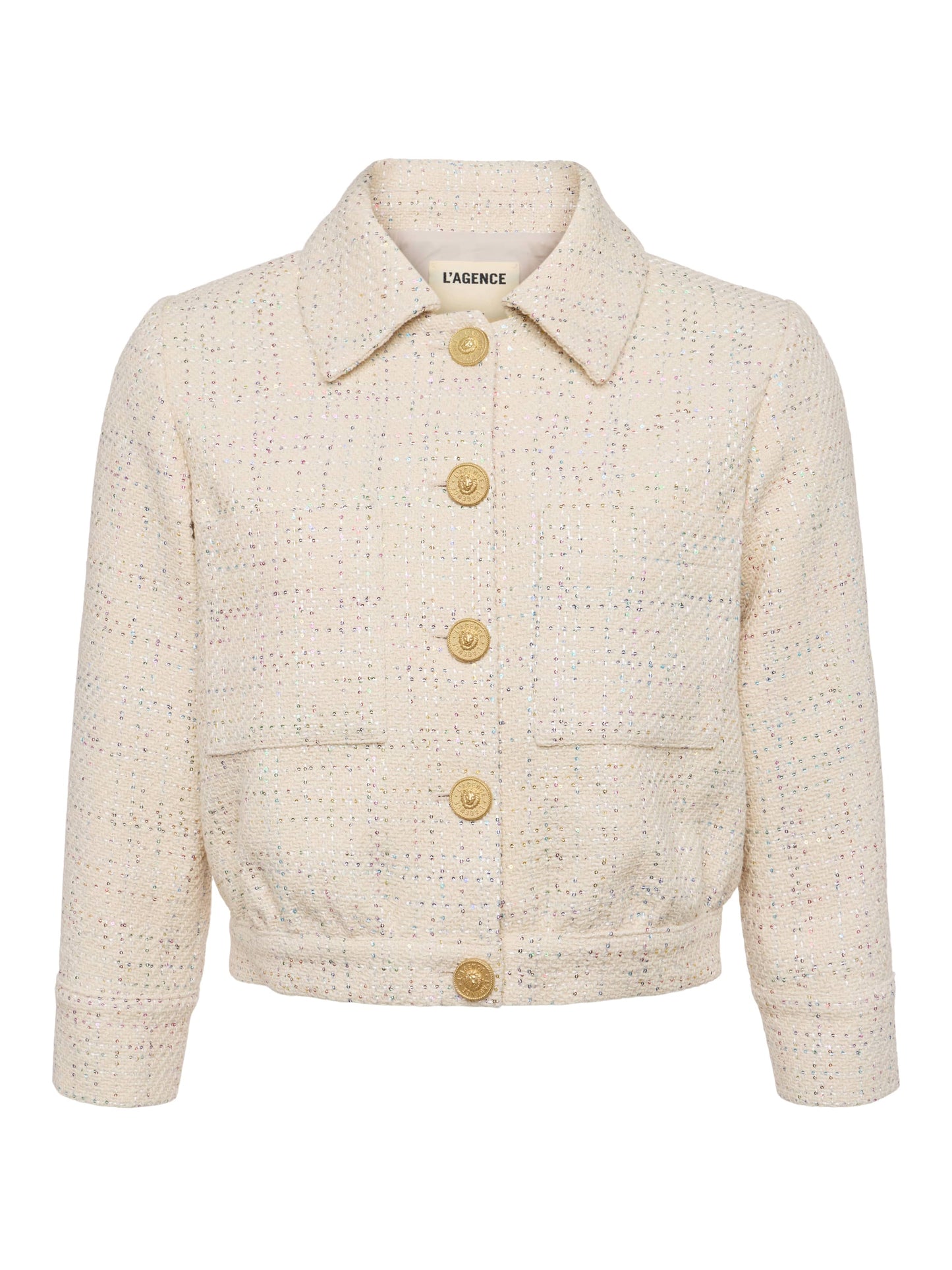 Jia Sequined Tweed Jacket