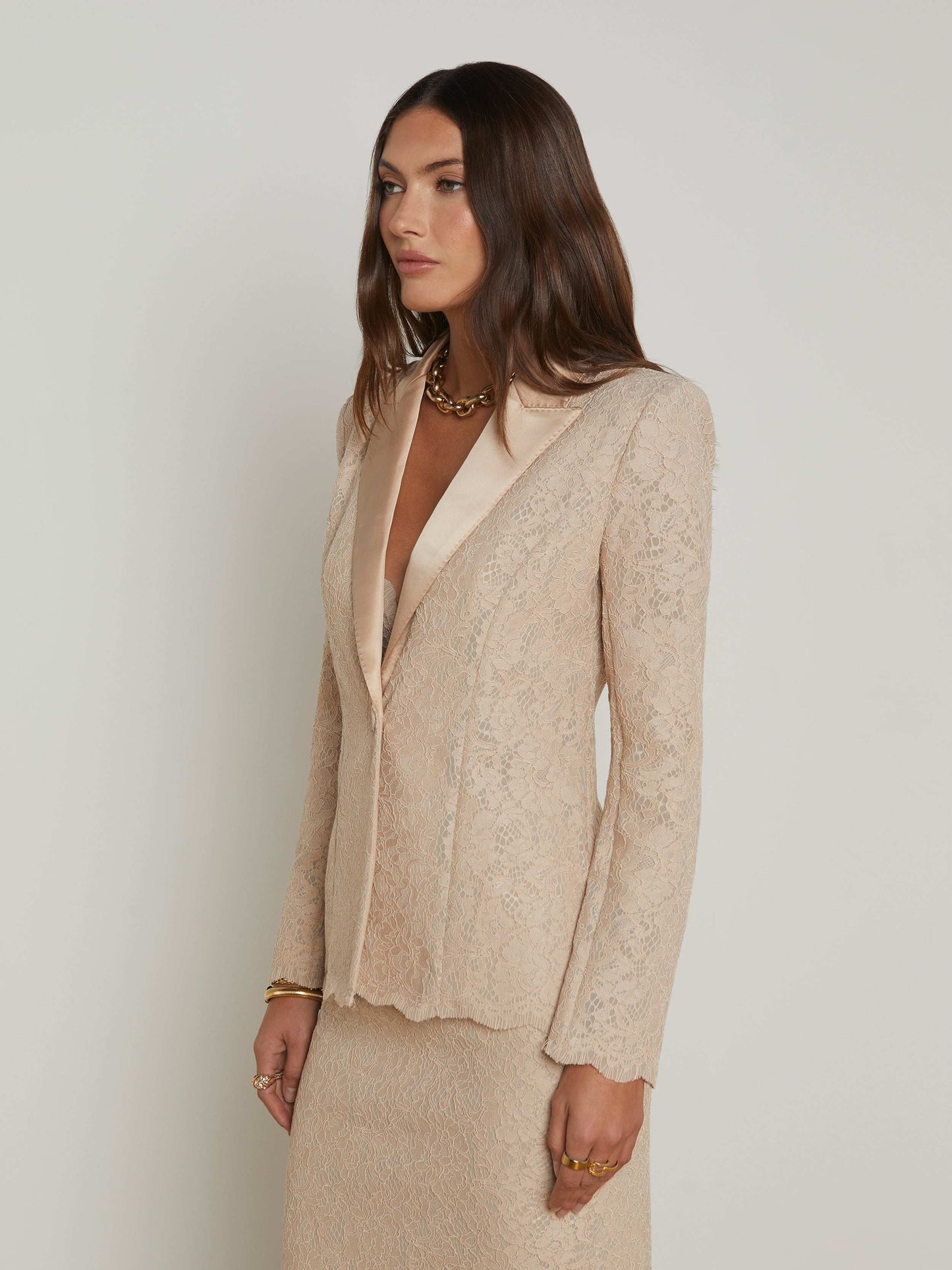 Clementine Lace Blazer
