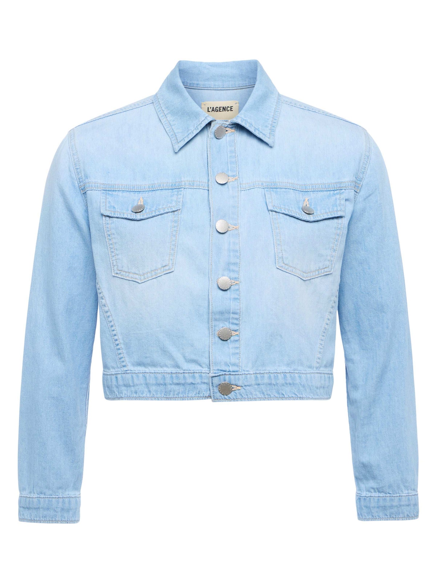 Koda Cropped Chambray Jacket