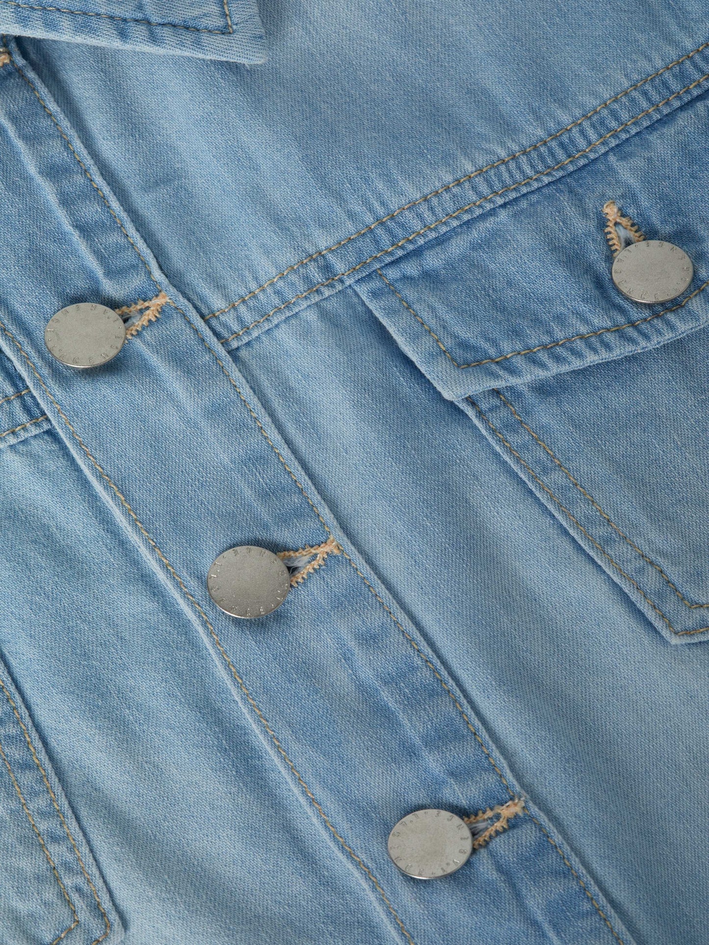 Koda Cropped Chambray Jacket