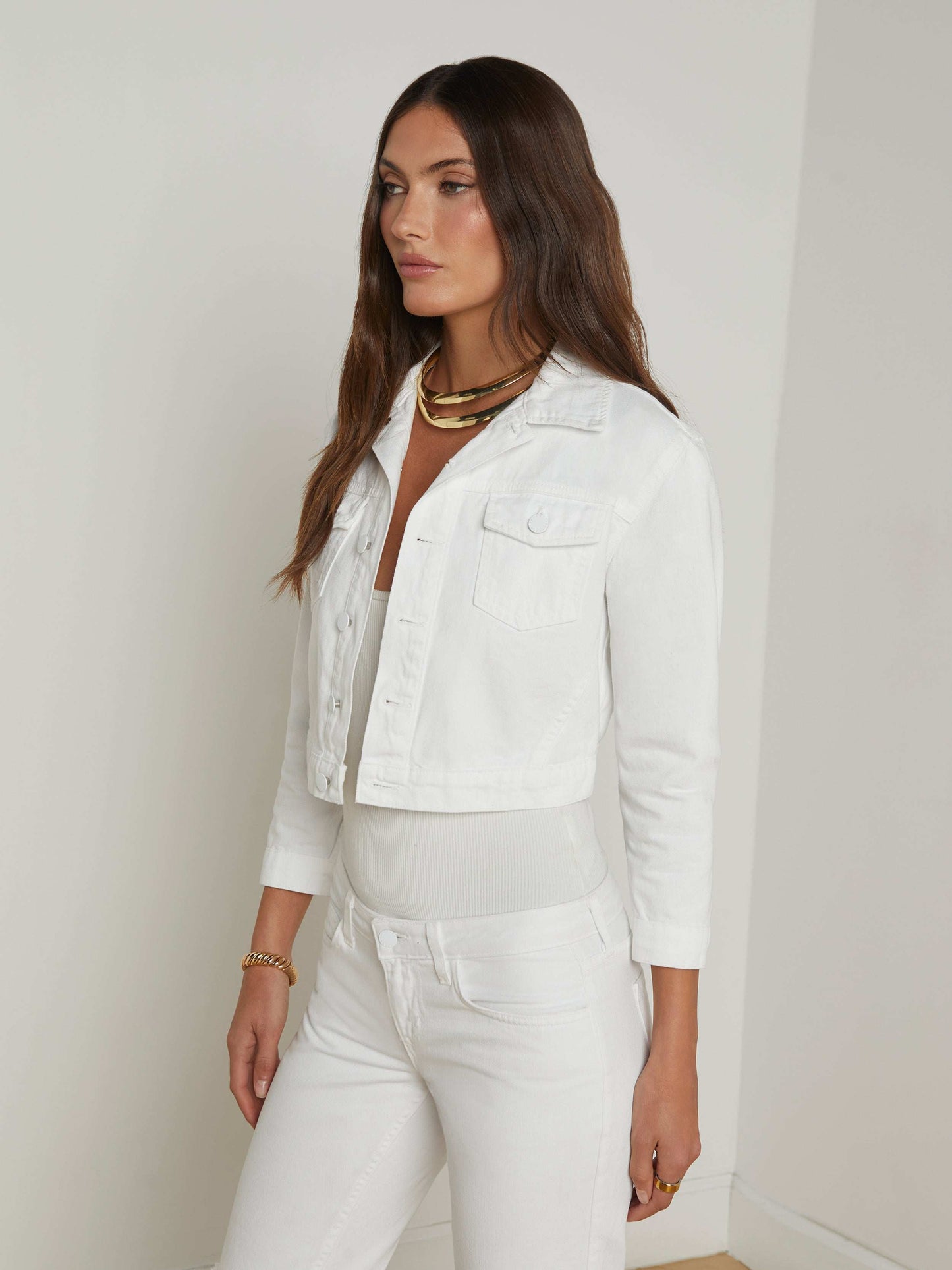 Koda Cropped Denim Jacket