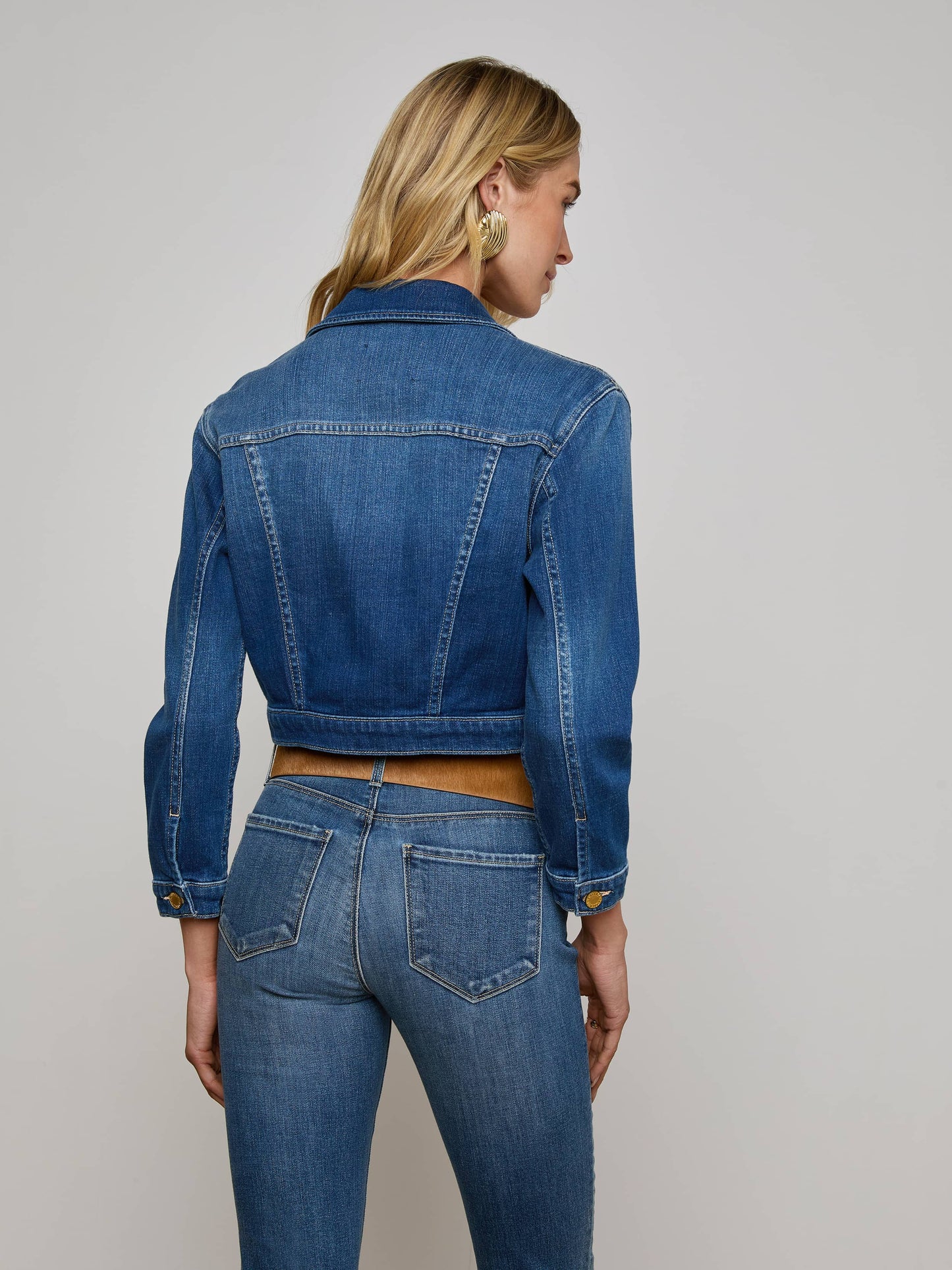 Koda Cropped Denim Jacket