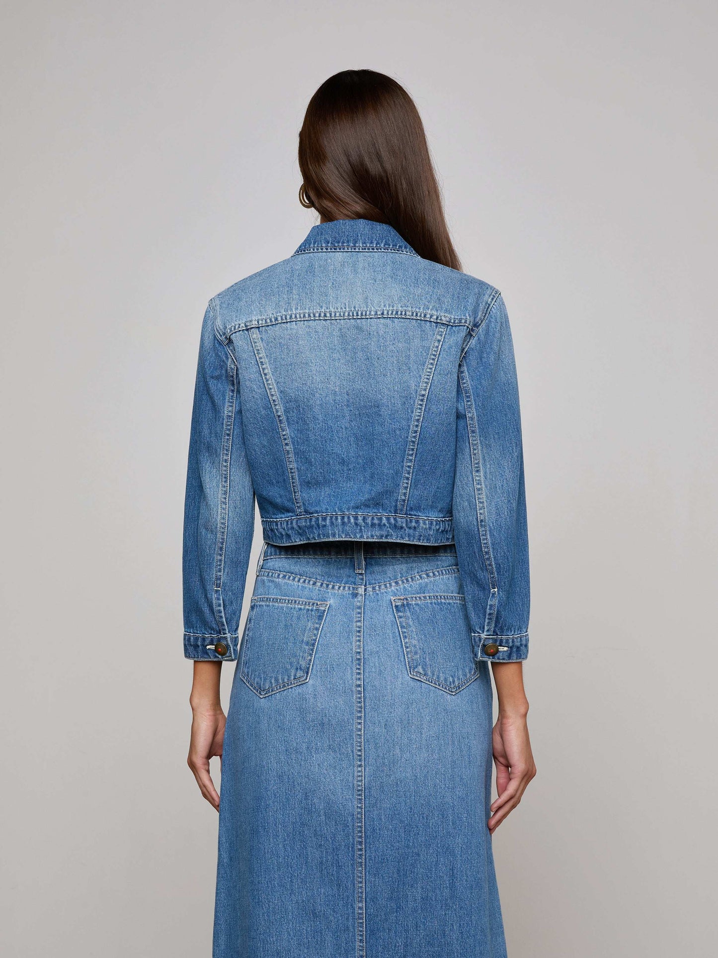 Koda Cropped Denim Jacket