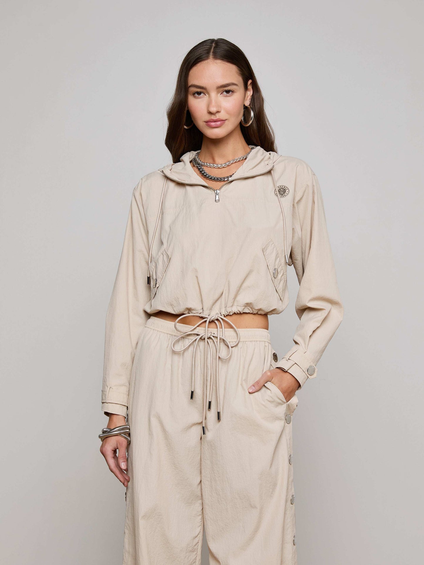 Bronwyn Cropped Windbreaker