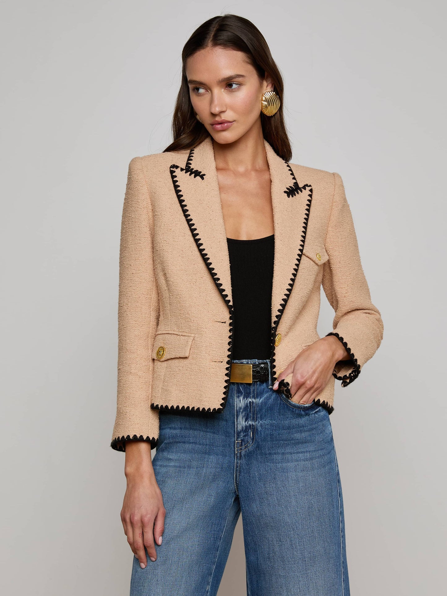 Wylla Tweed Blazer