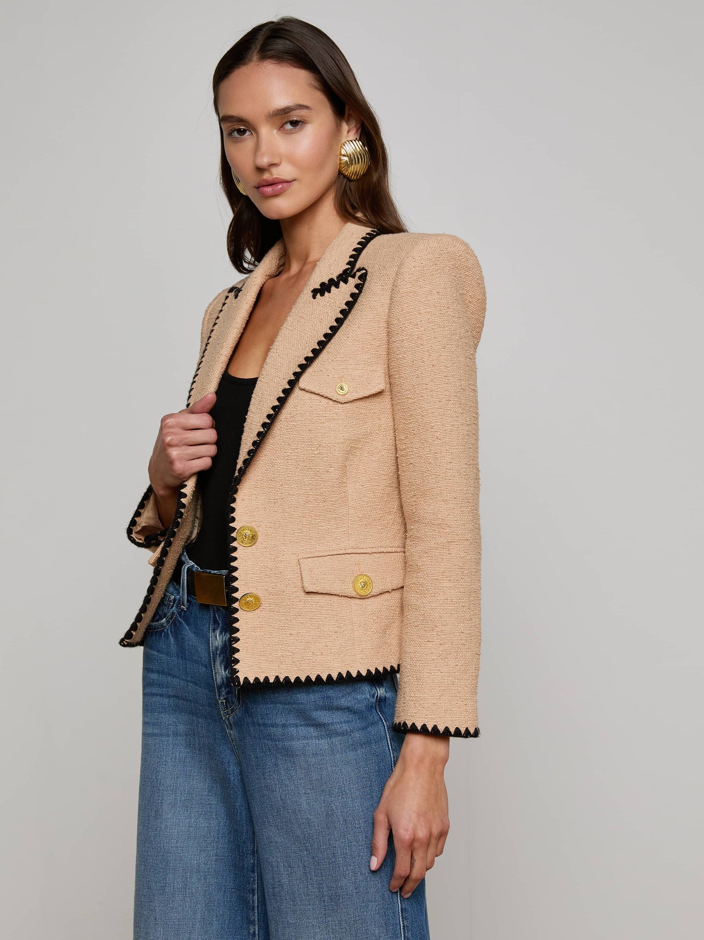 Wylla Tweed Blazer