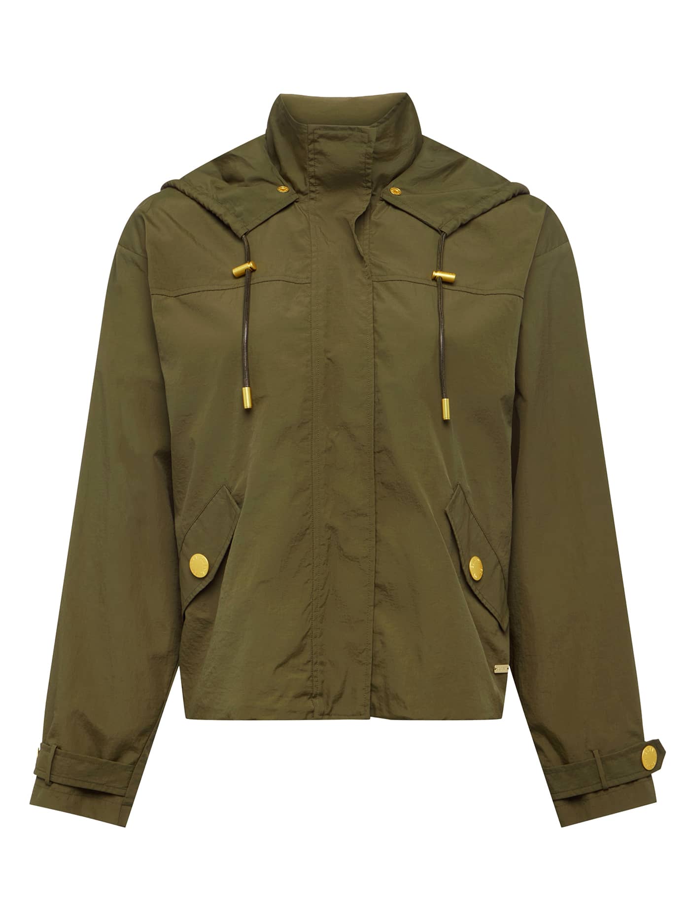 Geovana Hooded Windbreaker