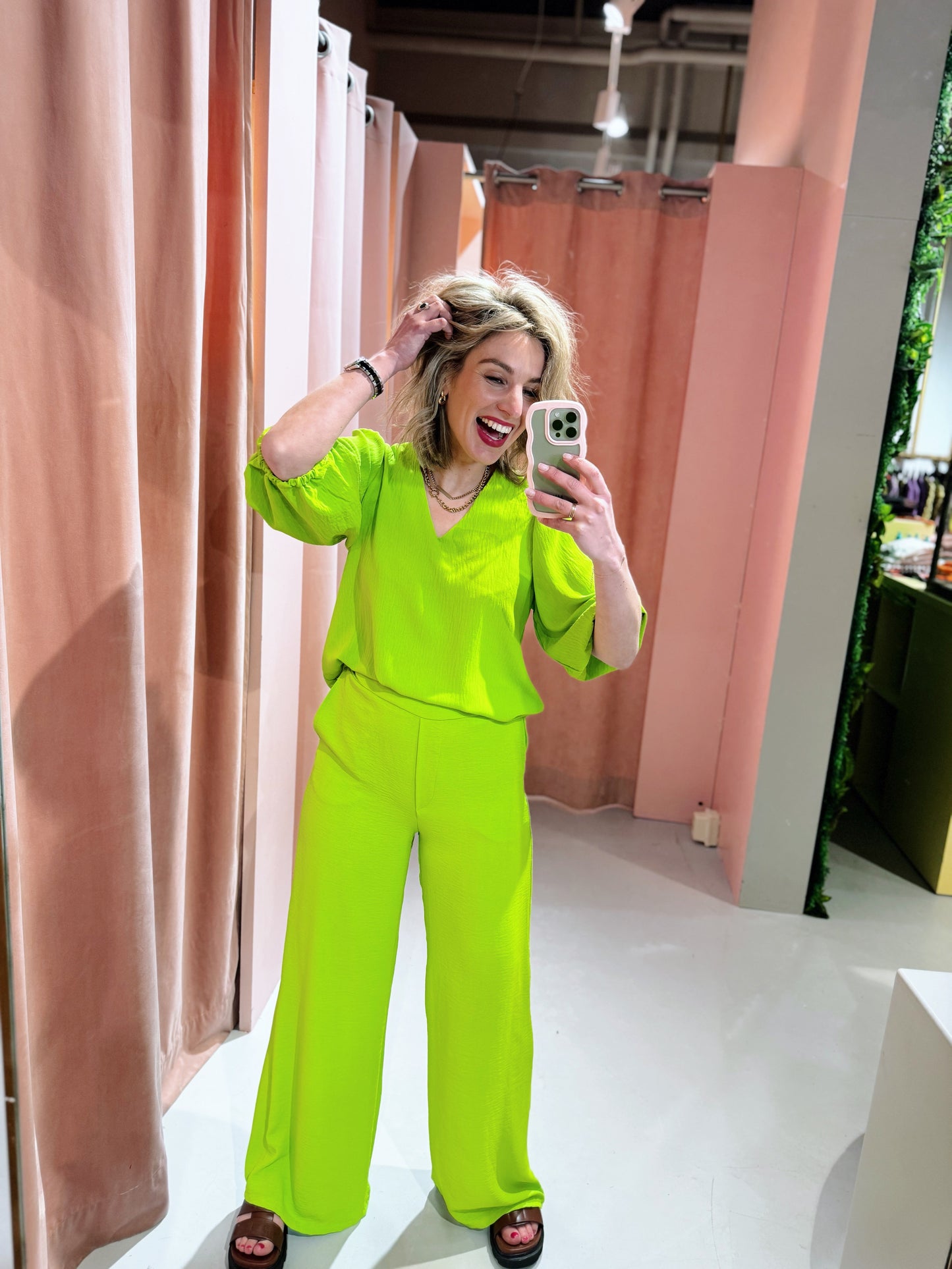 Ora Pants - Lime