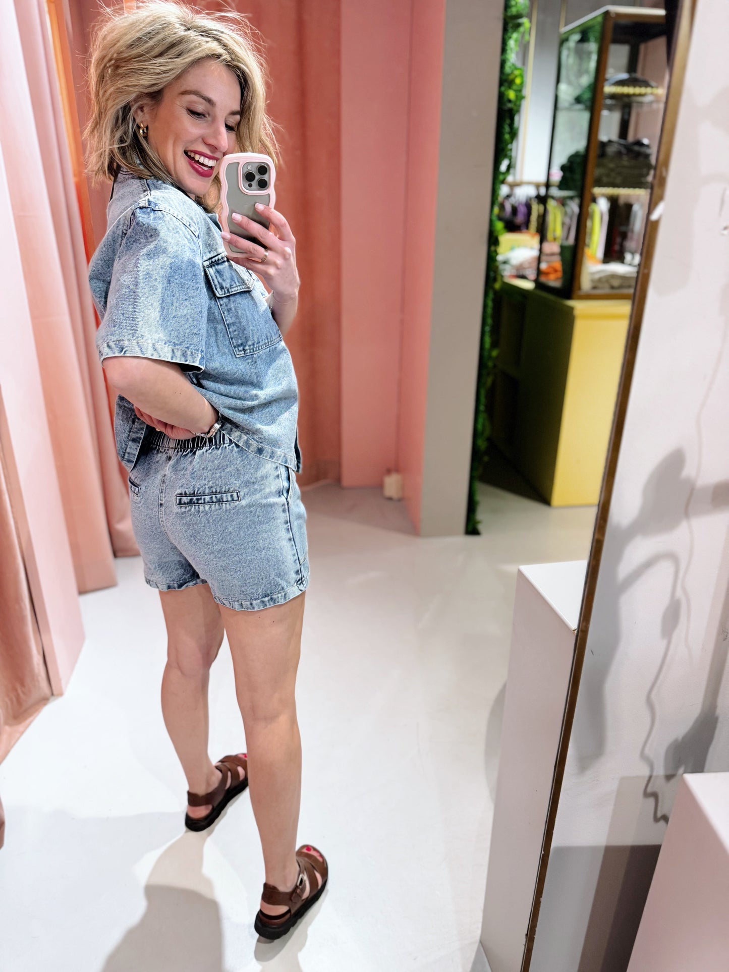 Orla Short - Licht Blauw