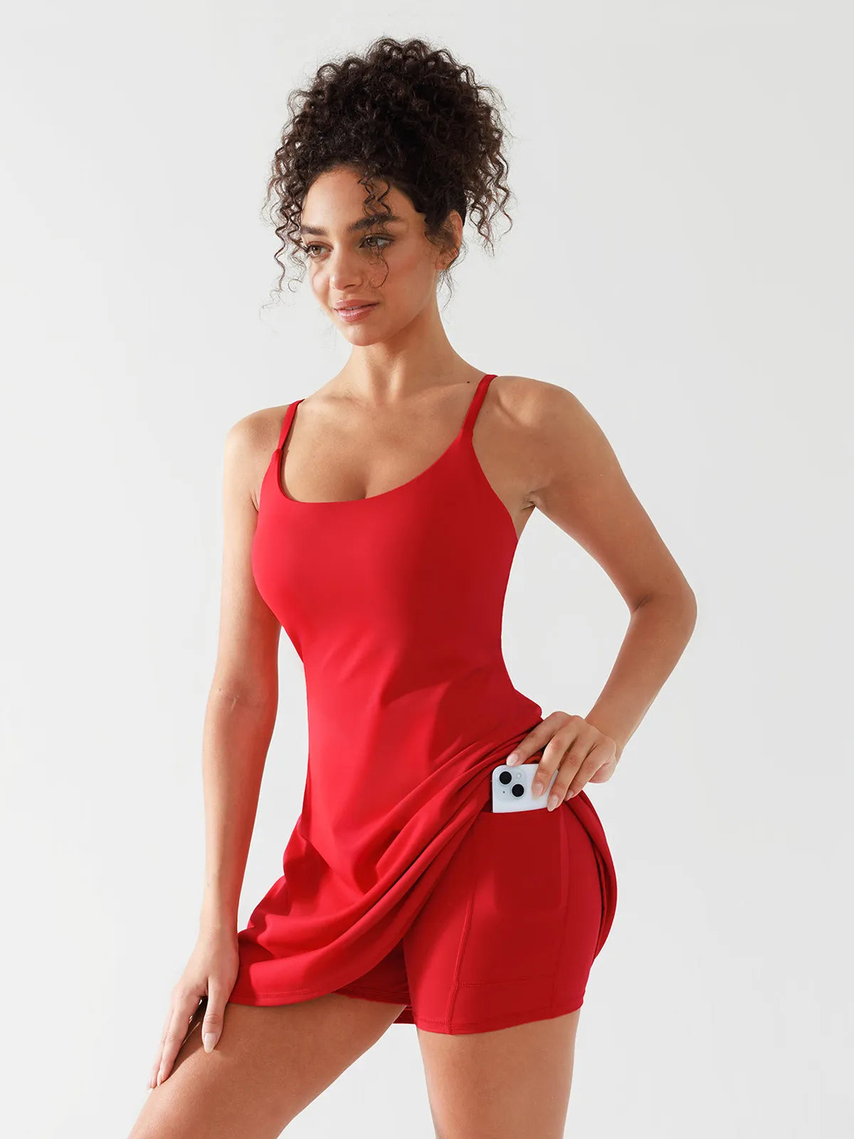 BRXL A-Line Cross-Back Tennis Dress