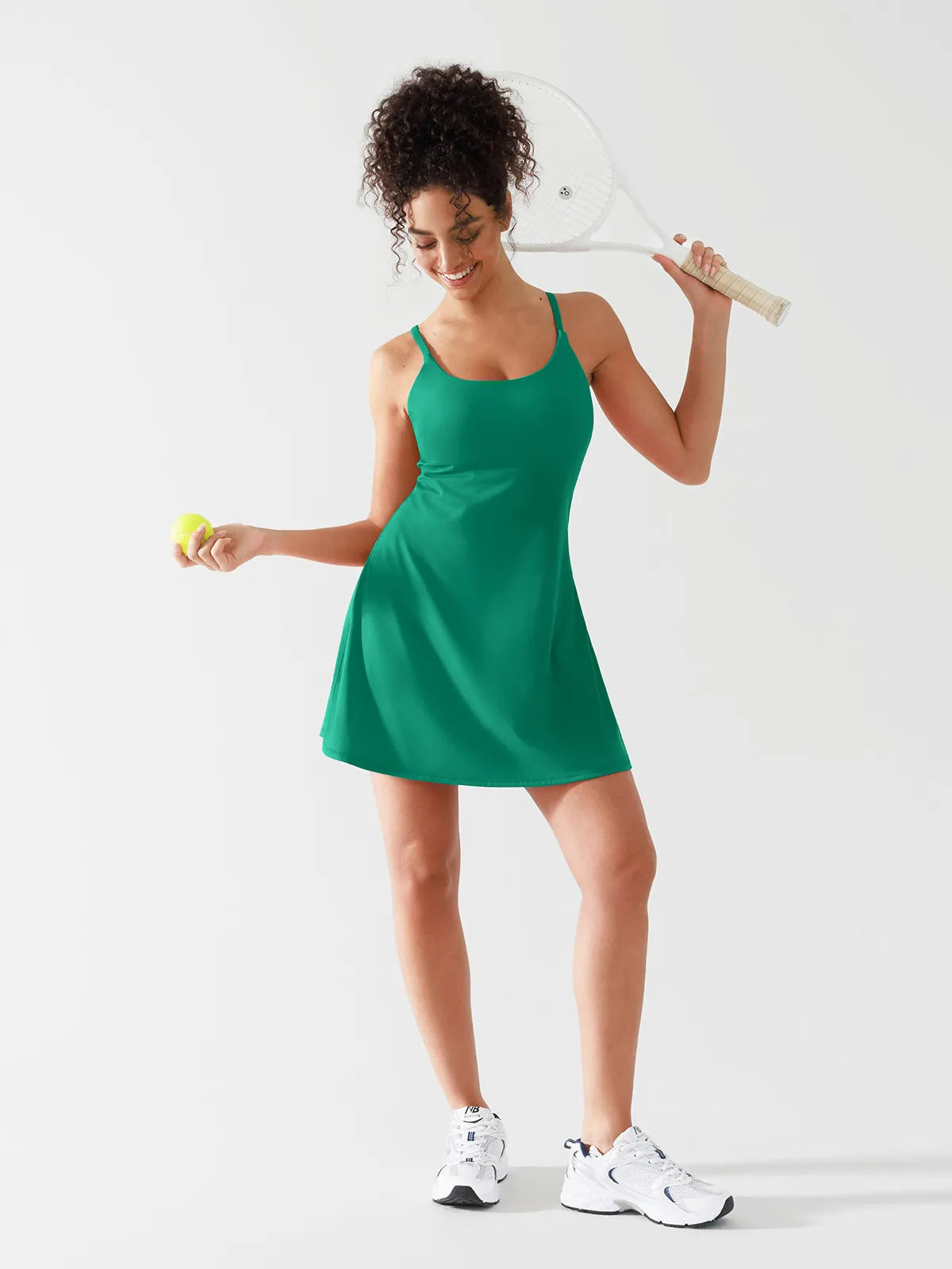 BRXL A-Line Cross-Back Tennis Dress