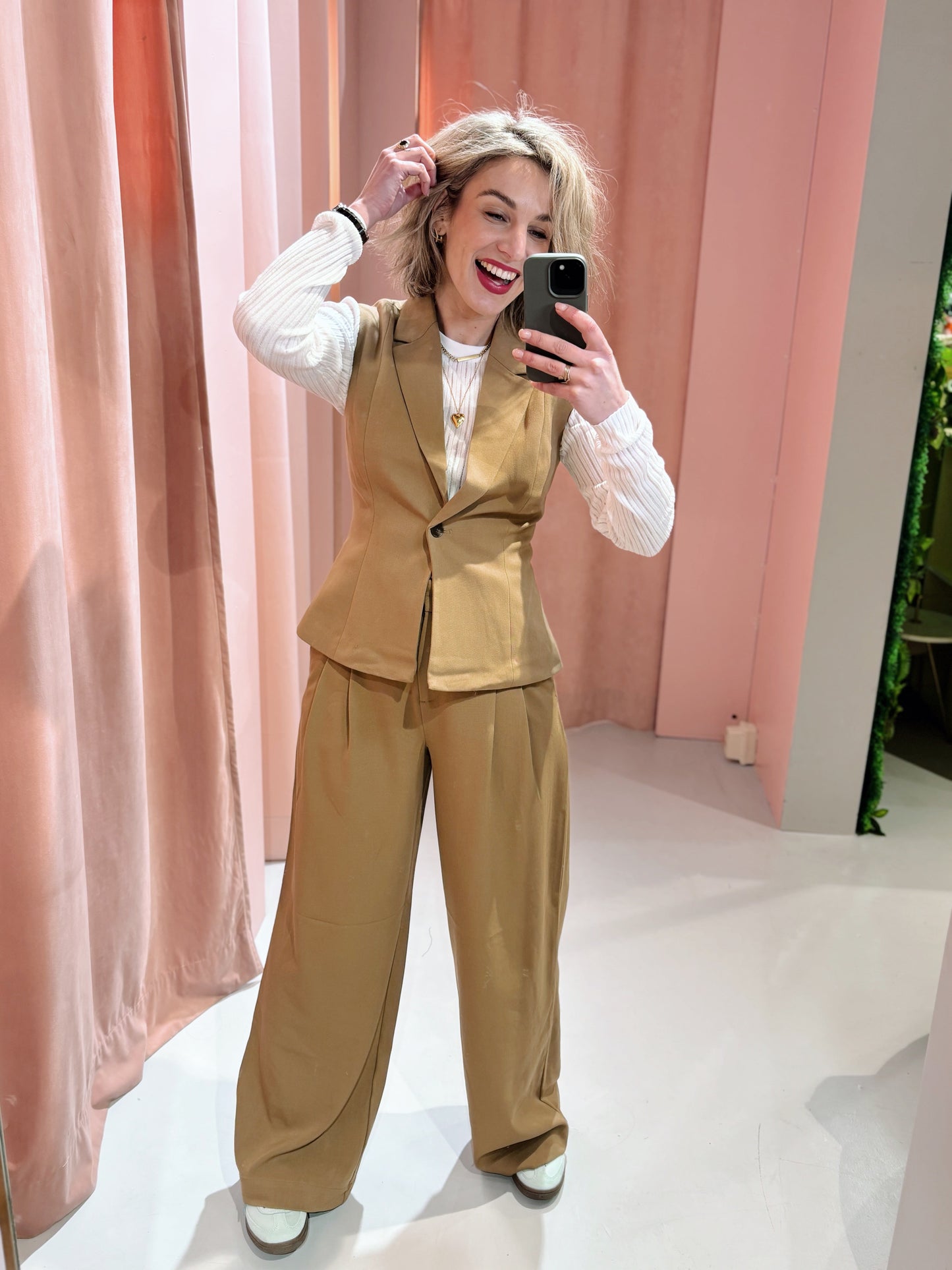 MSCHHenrika HW Pants - Ermine