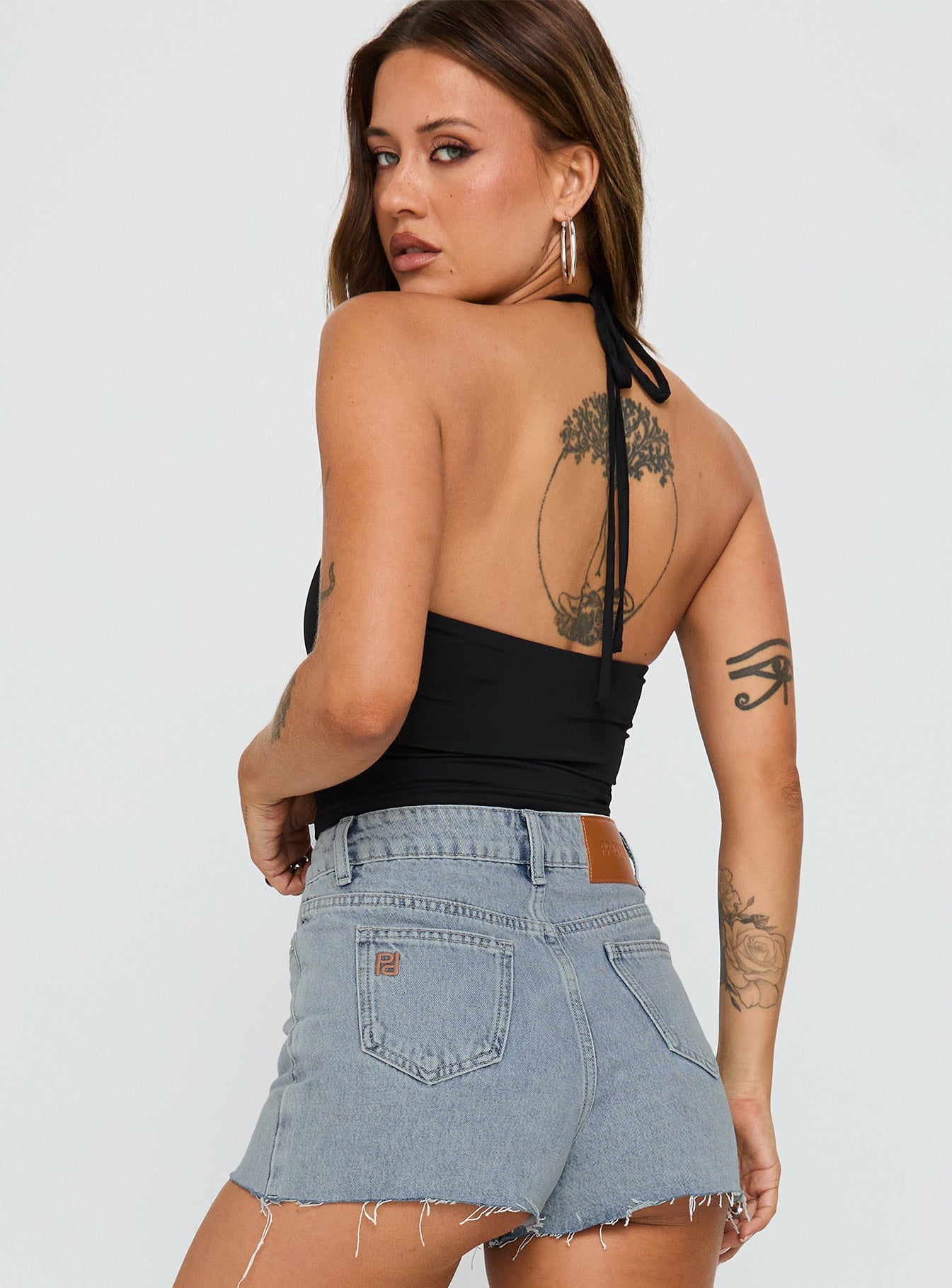 Ezekiel Nylon Top Black