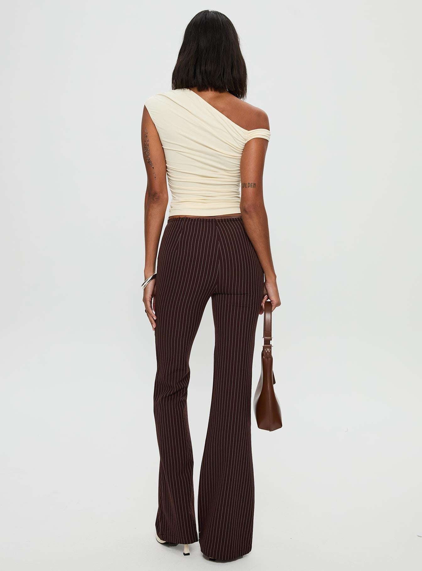 Sportia Flare Pants Brown