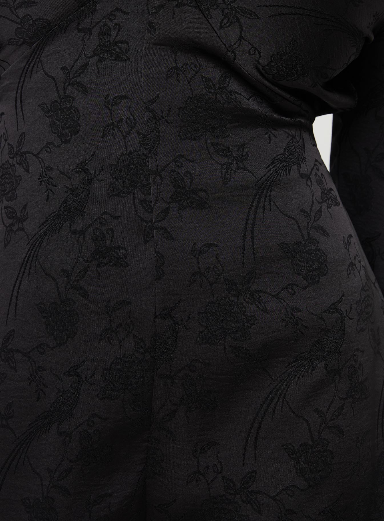 Fonda Long Sleeve Romper Black