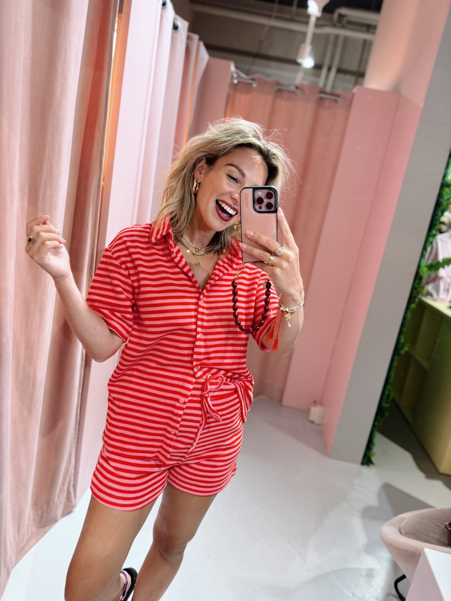 Lumi Short - Roze/Rood