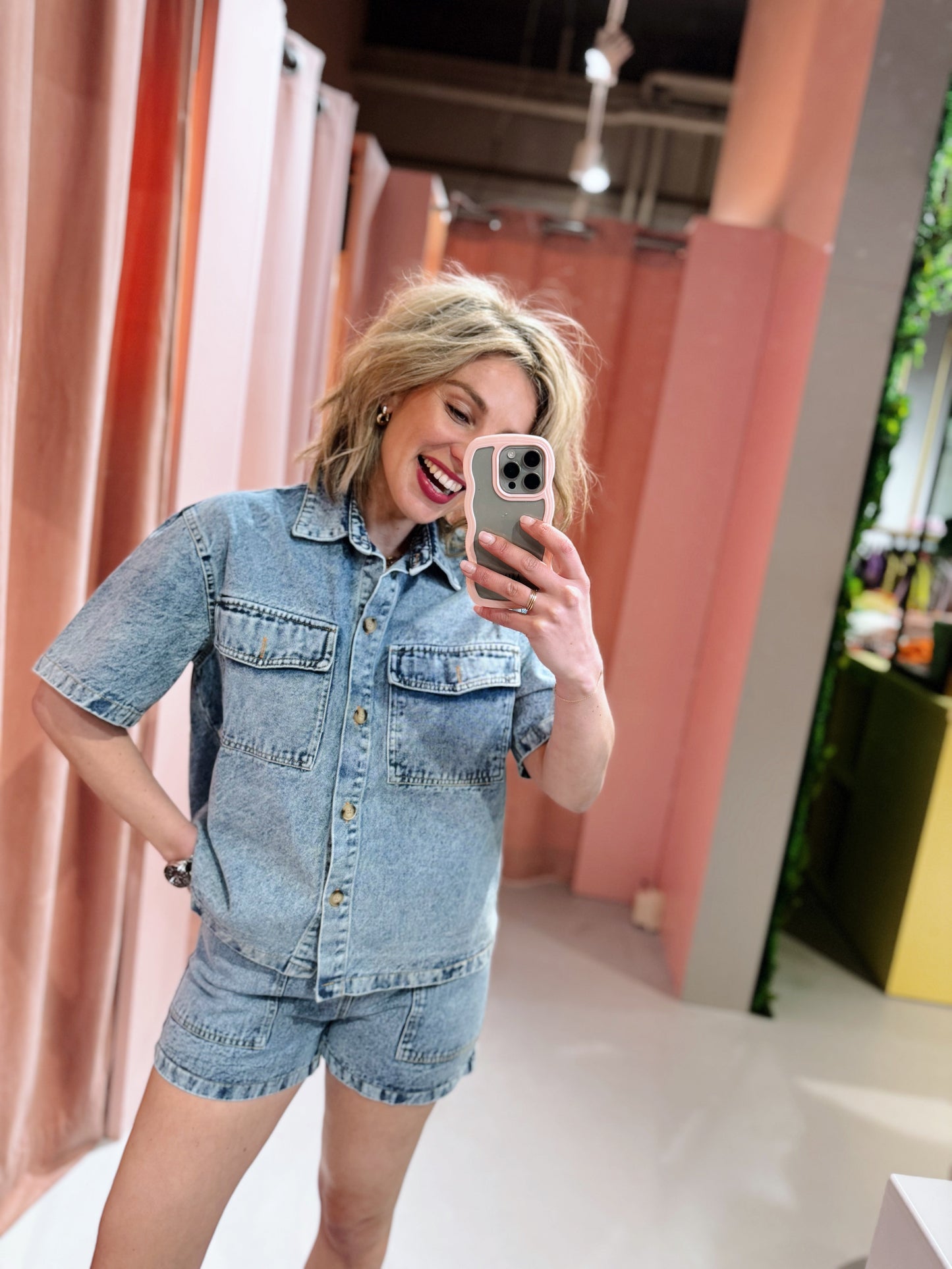 Orla Short - Licht Blauw