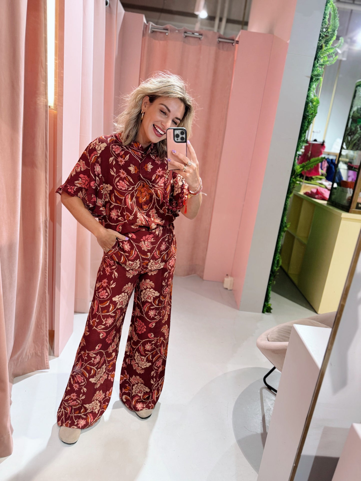 Melody Pants - Bordeaux