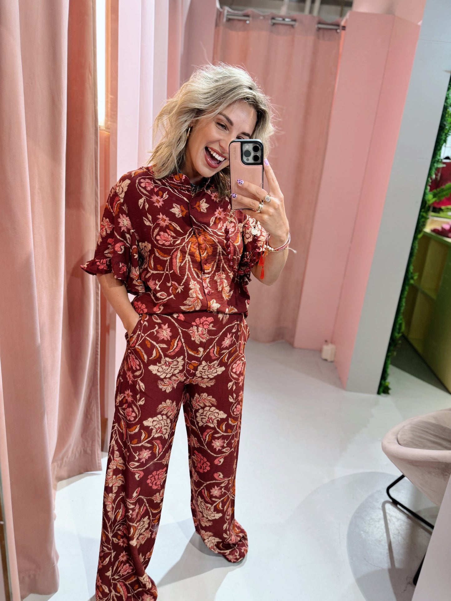 Melody Pants - Bordeaux