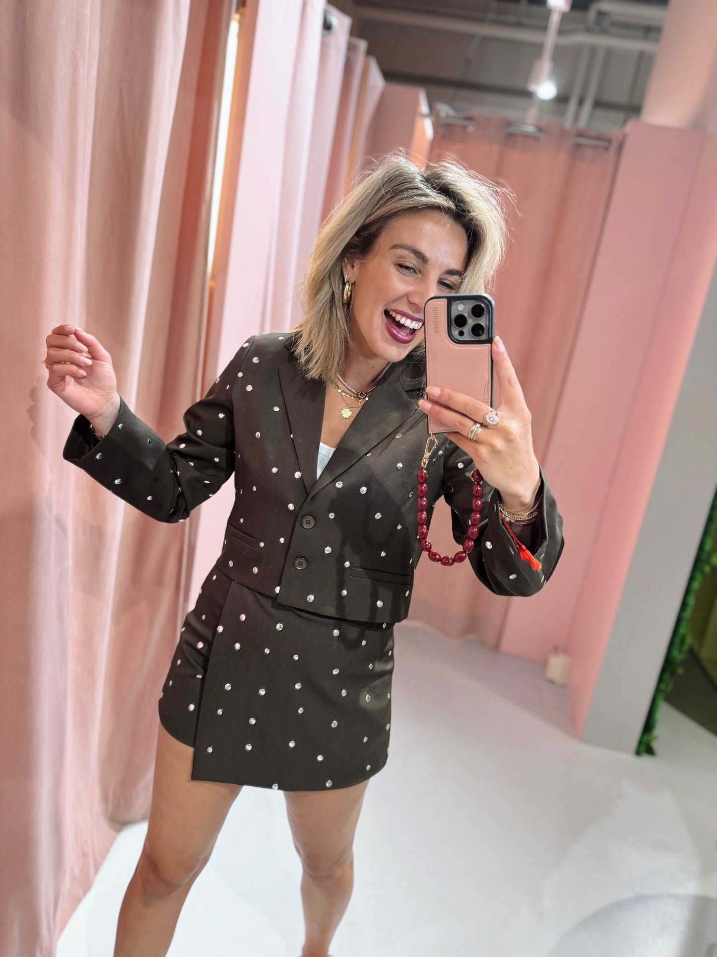 Clarise Skort - Bruin