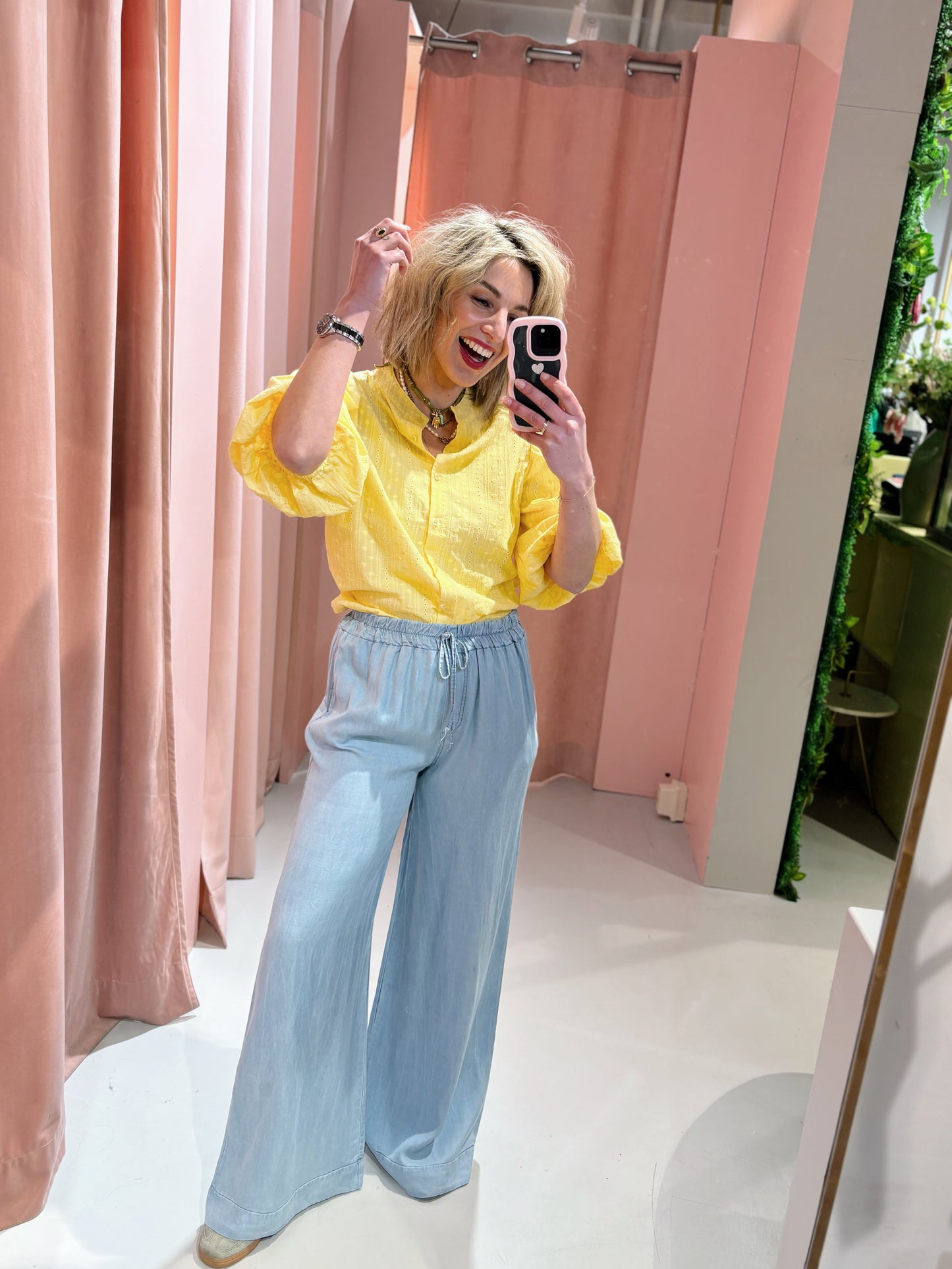 Hinde Pants - Licht Blauw