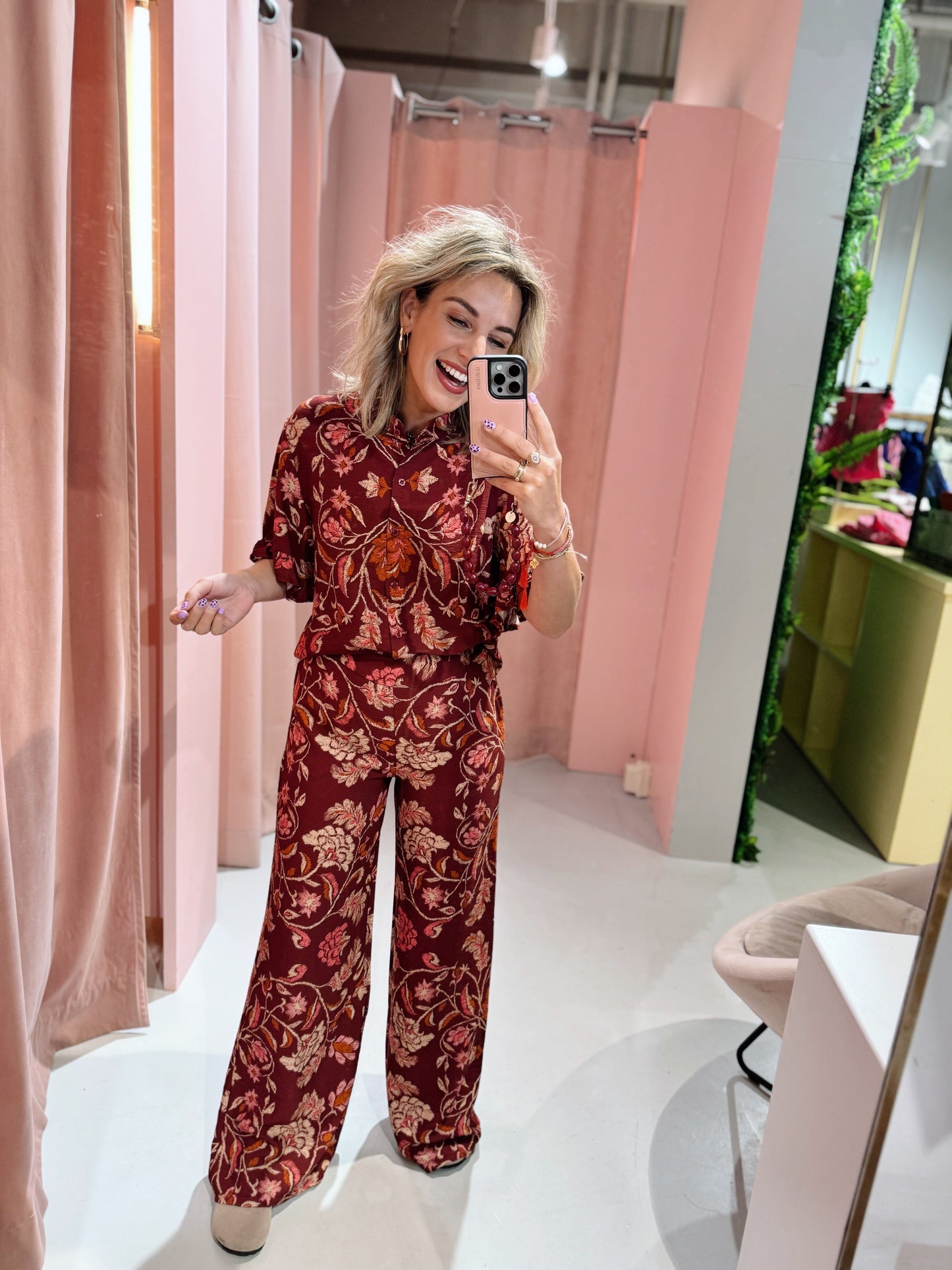 Melody Pants - Bordeaux