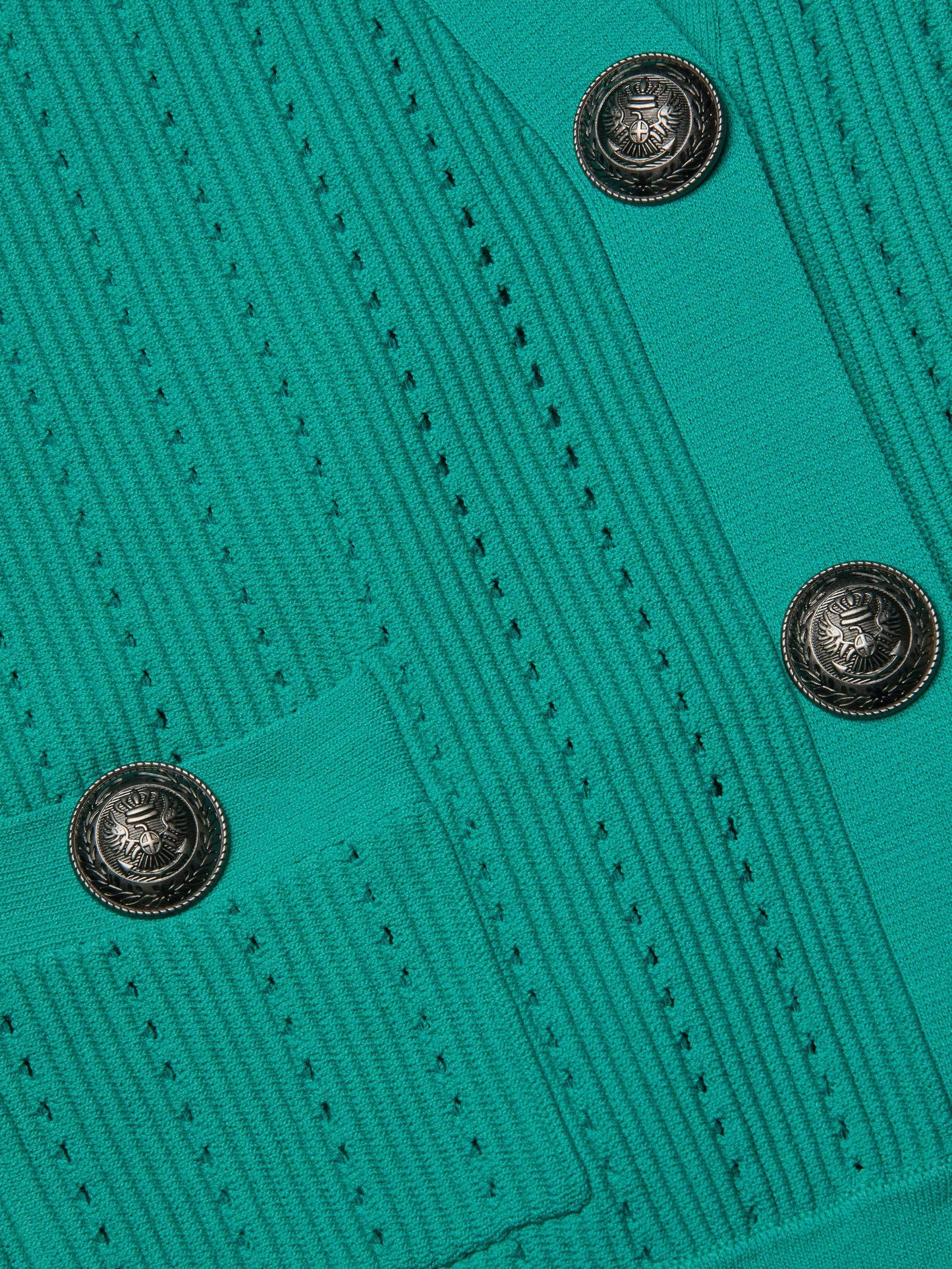 Irvin Pointelle Knit Cardigan