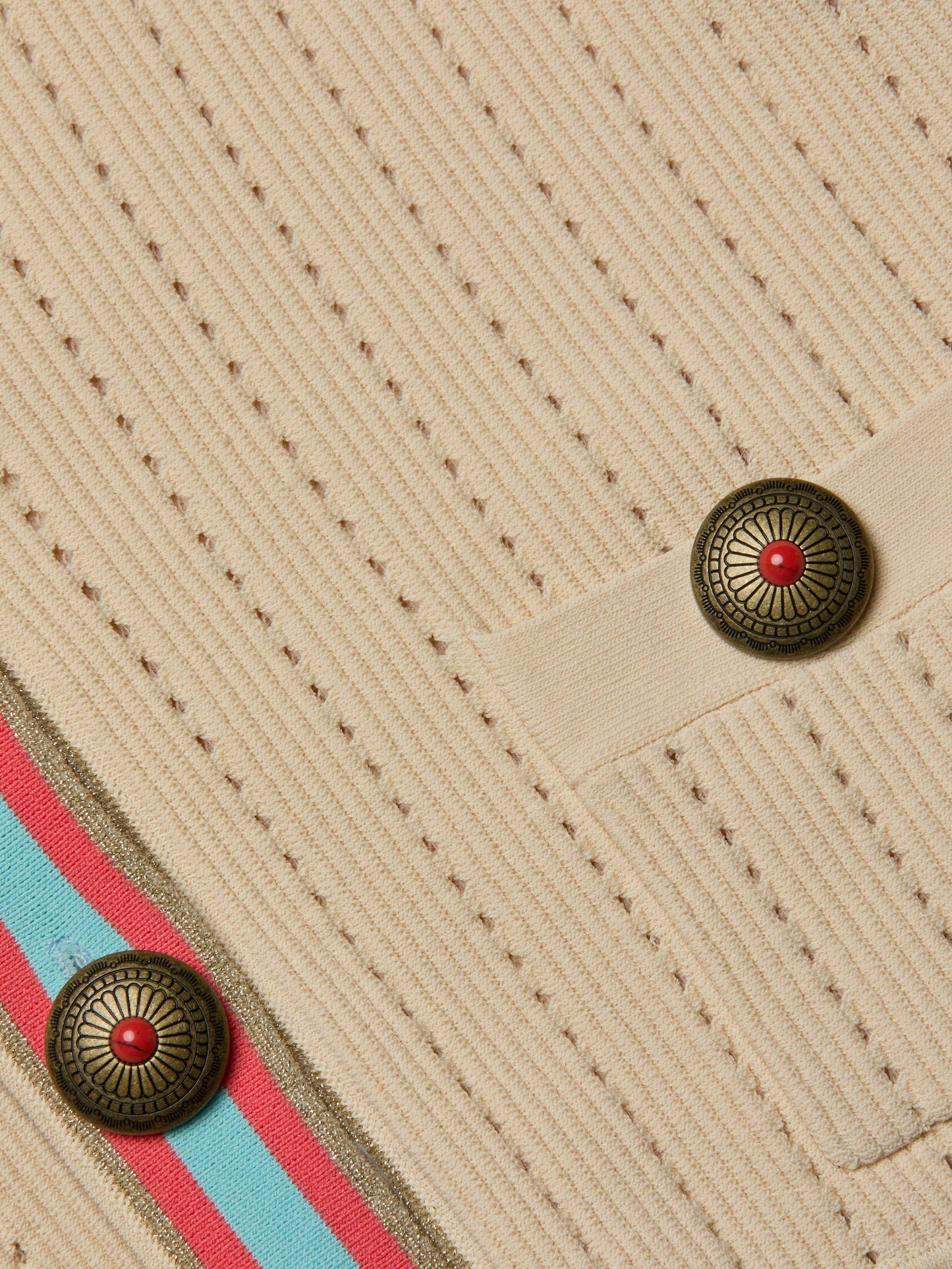 Melania Pointelle Knit Skirt