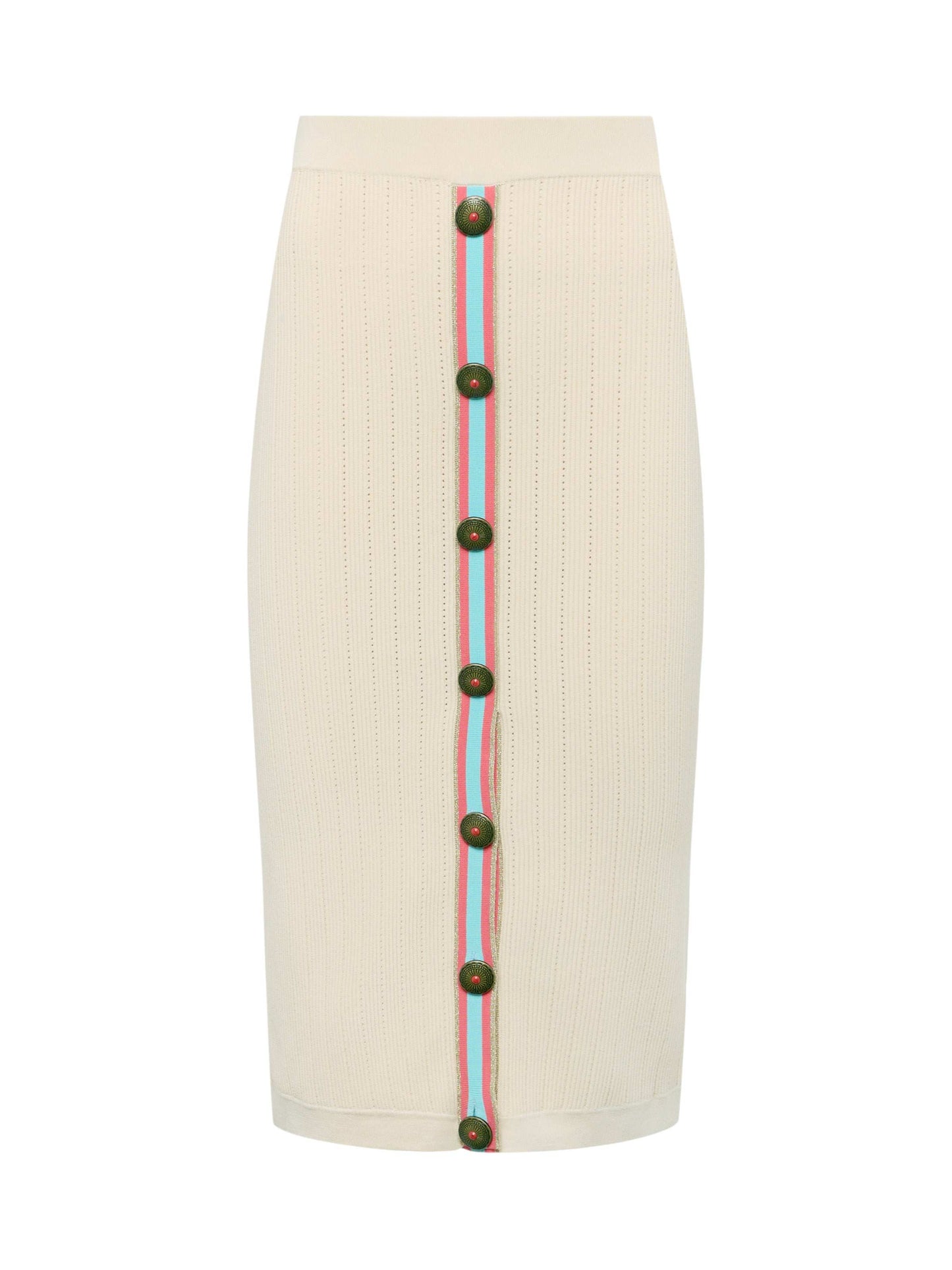 Melania Pointelle Knit Skirt