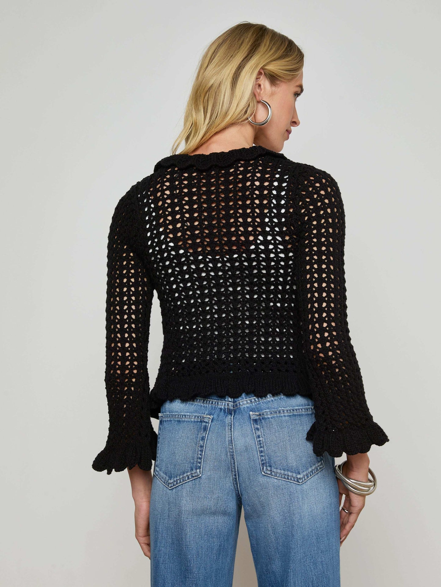 Solaris Crocheted Cardigan