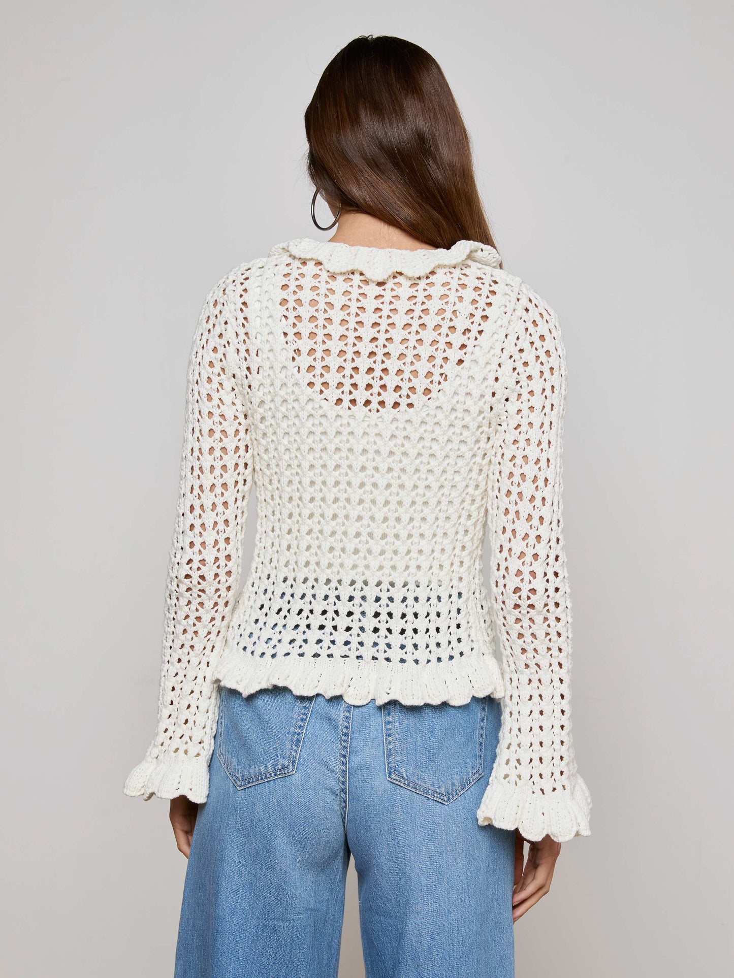 Solaris Crocheted Cardigan