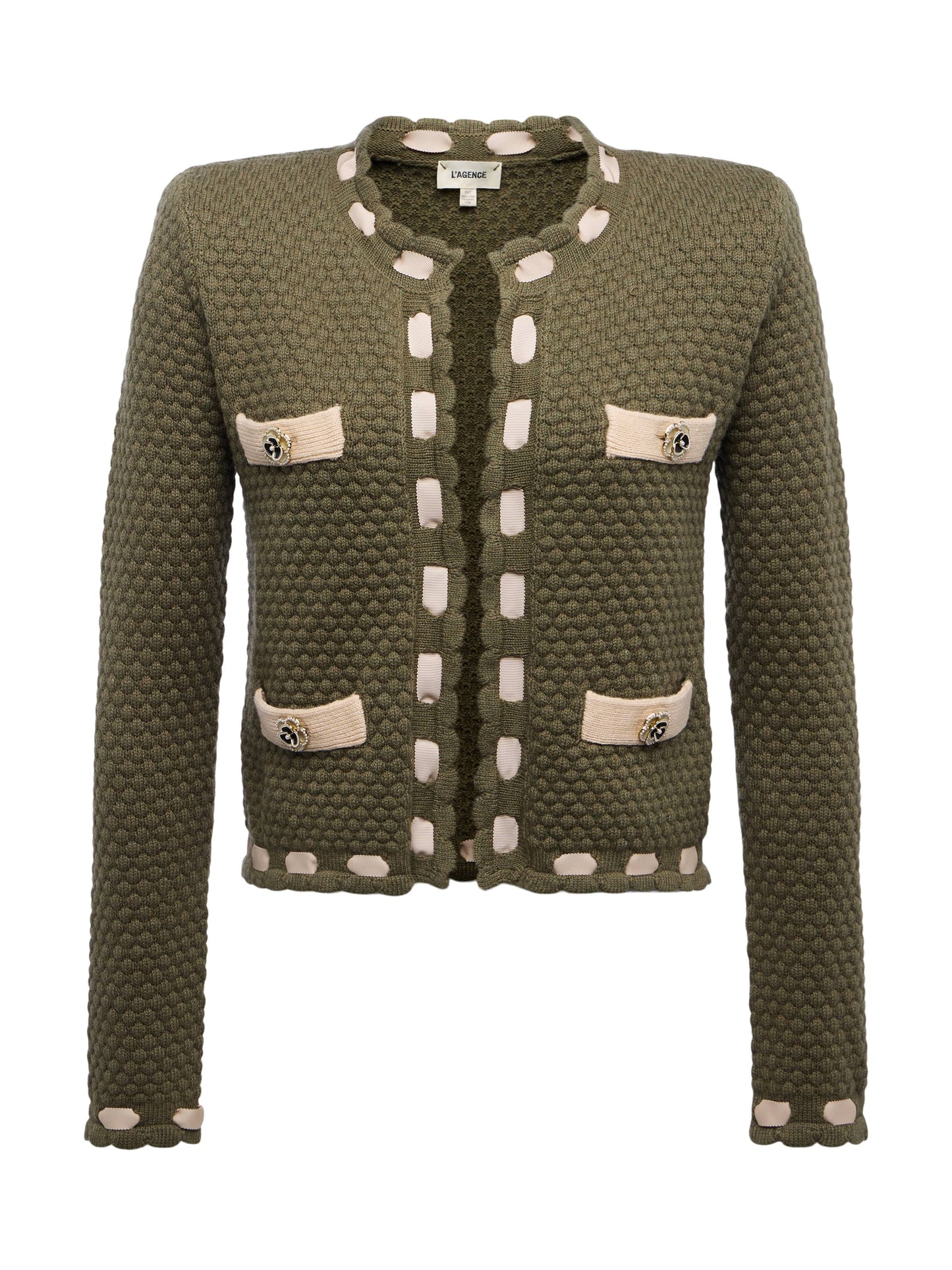 Astor Contrast Trim Cardigan