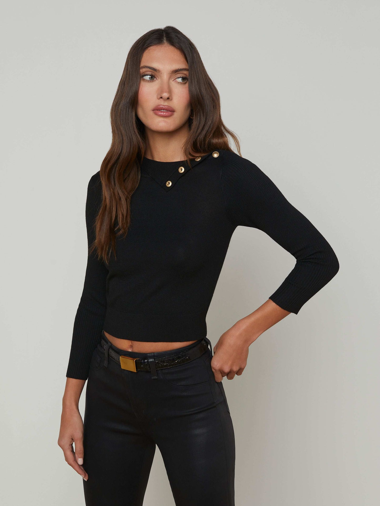 Kamdyn Mock-Neck Top