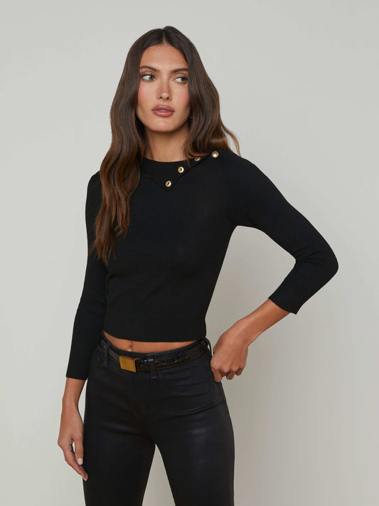 Kamdyn Mock-Neck Top