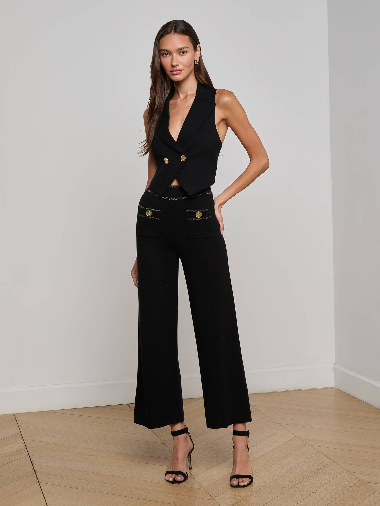 Madrid Wide Leg Knit Pant